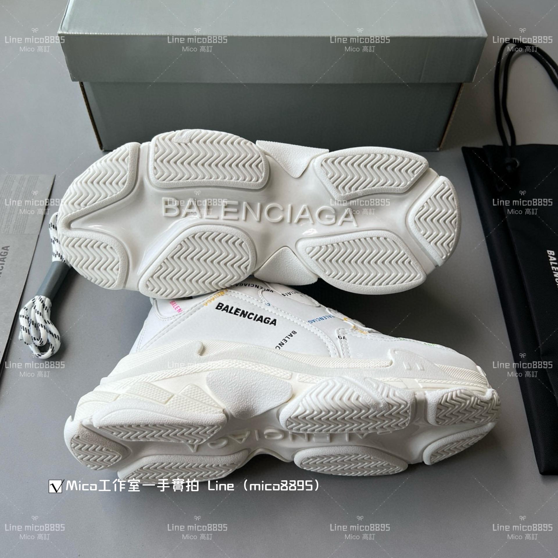 Balenciaga 滿Longo系列 Triple S 一代厚底老爹鞋/休閒鞋 男女款 35-45