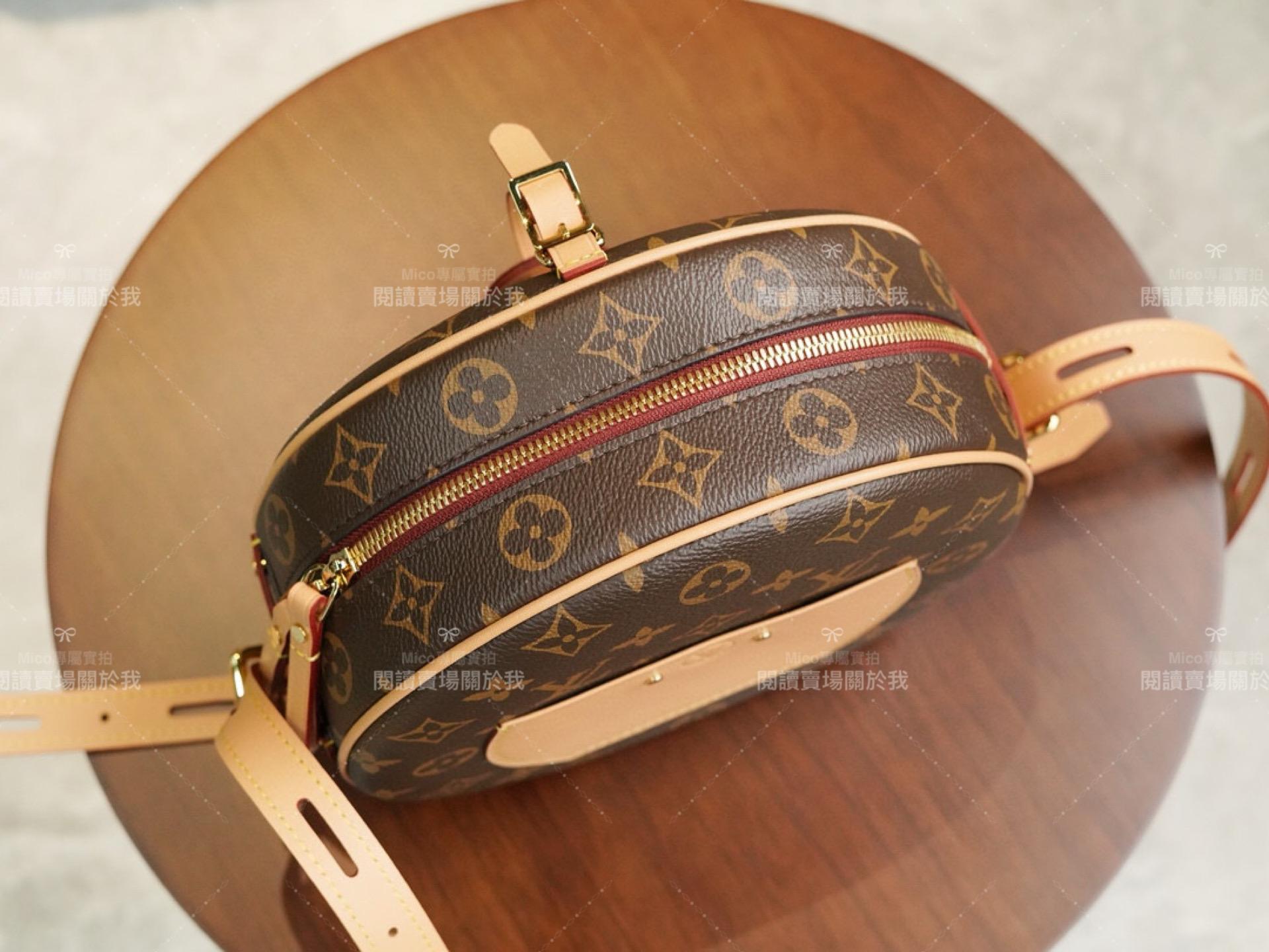 LV M45647 BOÎTE CHAPEAU SOUPLE 中號圓餅包