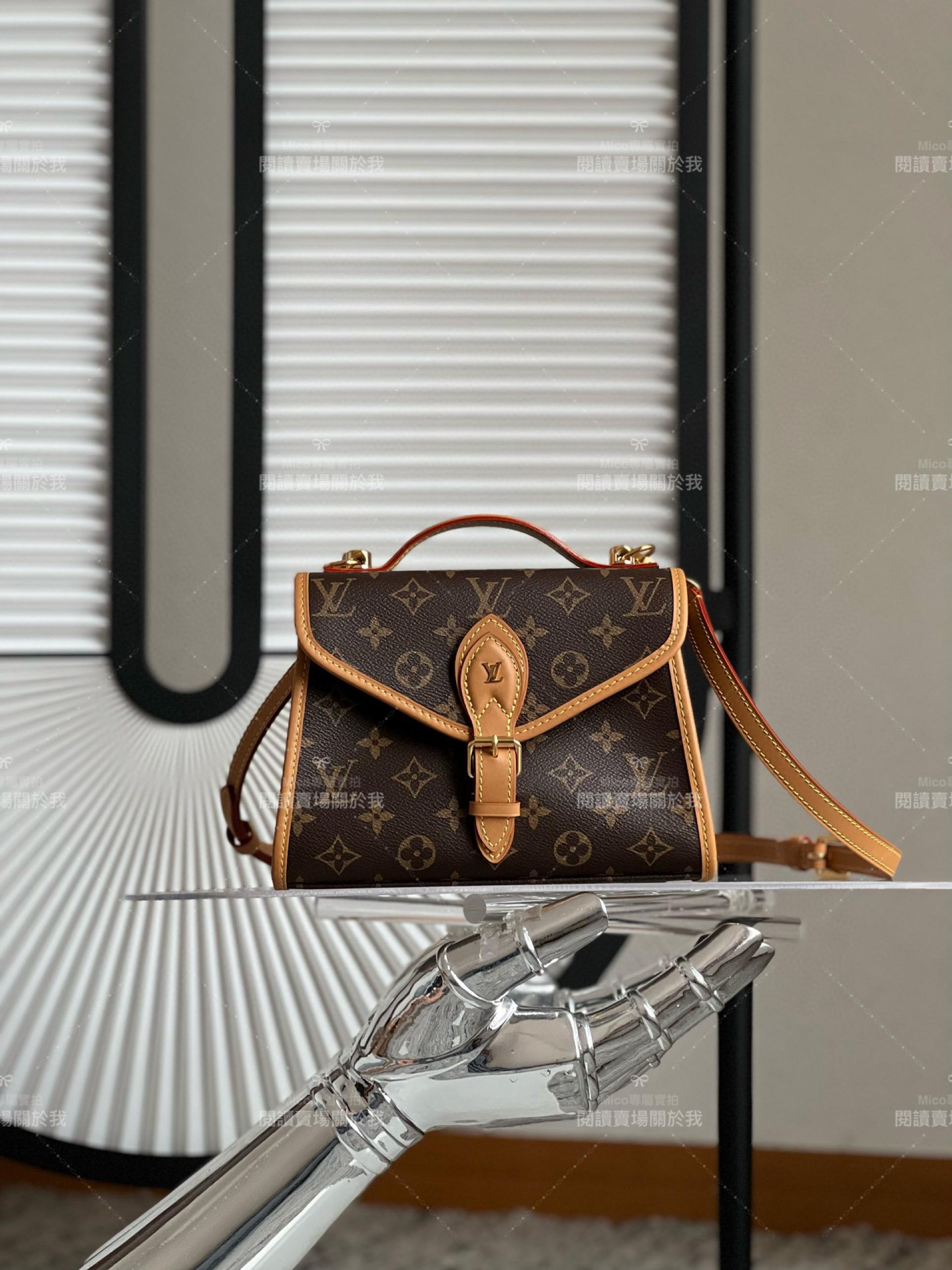 LV 復古Ivy手袋 郵差包 M44919 23.5cm