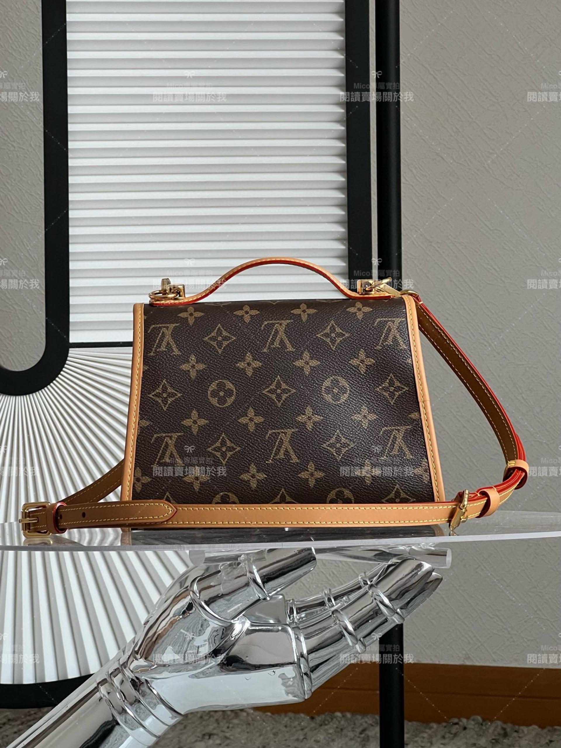 LV 復古Ivy手袋 郵差包 M44919 23.5cm