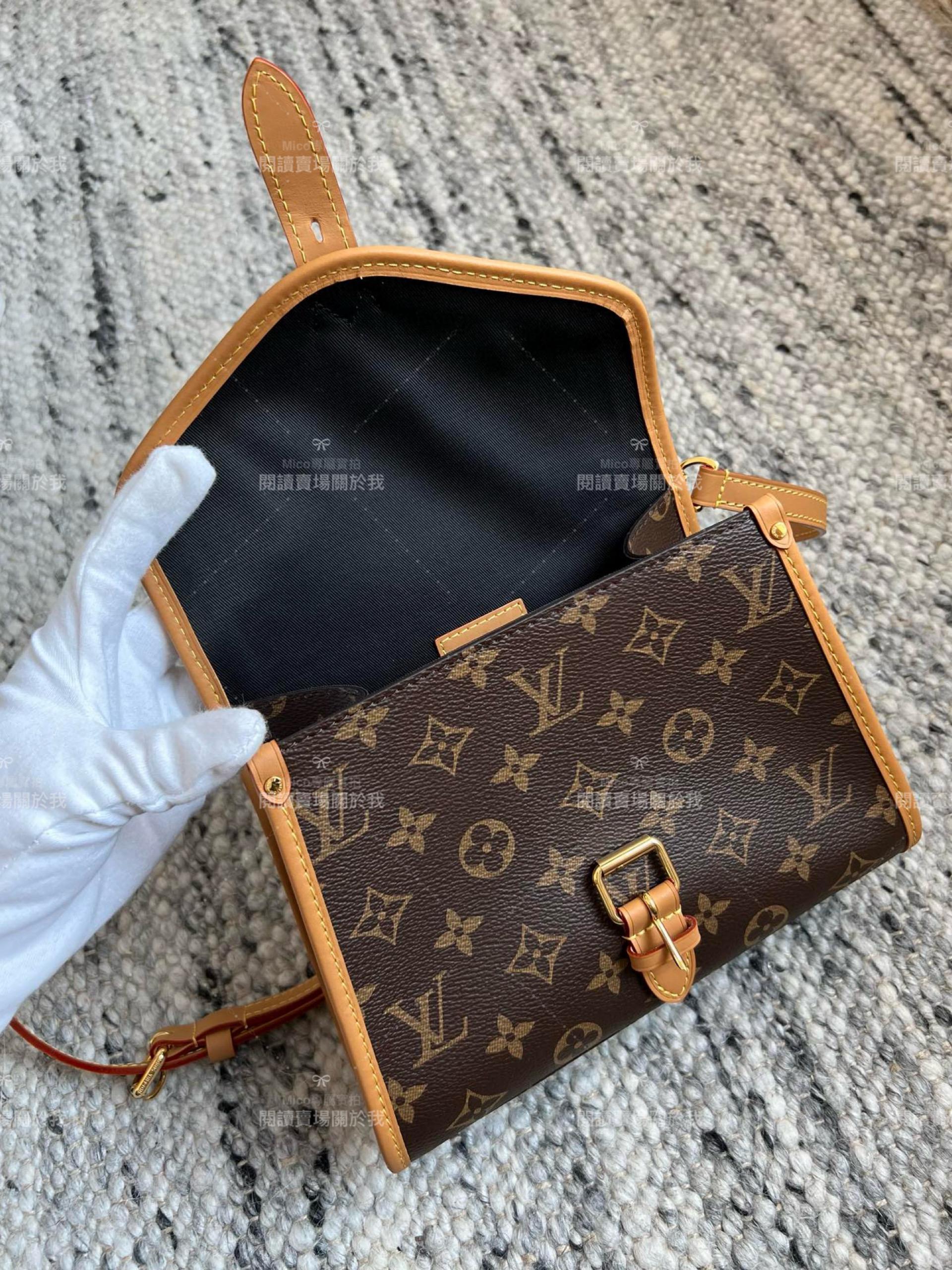 LV 復古Ivy手袋 郵差包 M44919 23.5cm