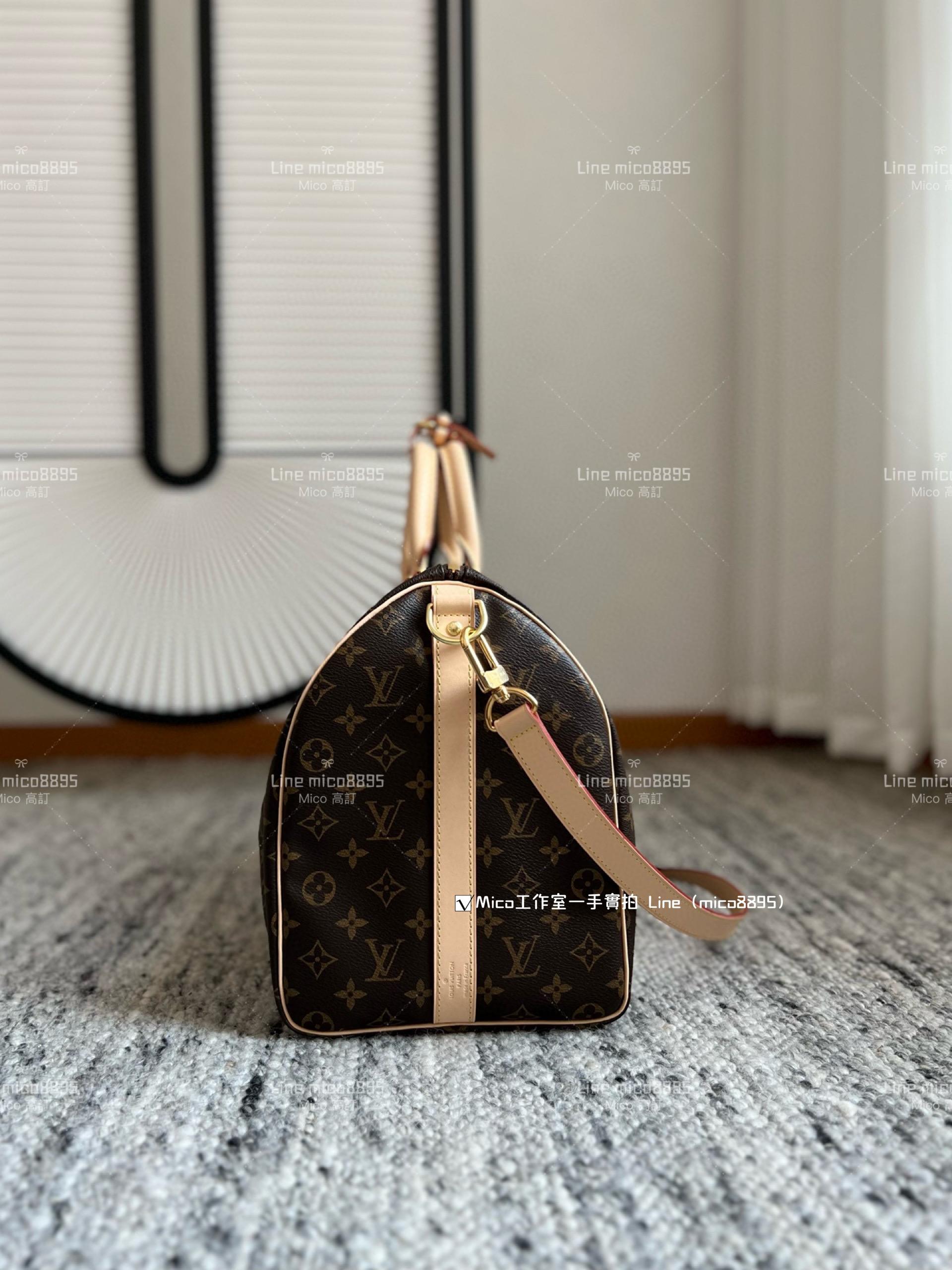 LV KEEPALL BANDOULIÈRE 45 旅行袋 M41418 老花旅行袋