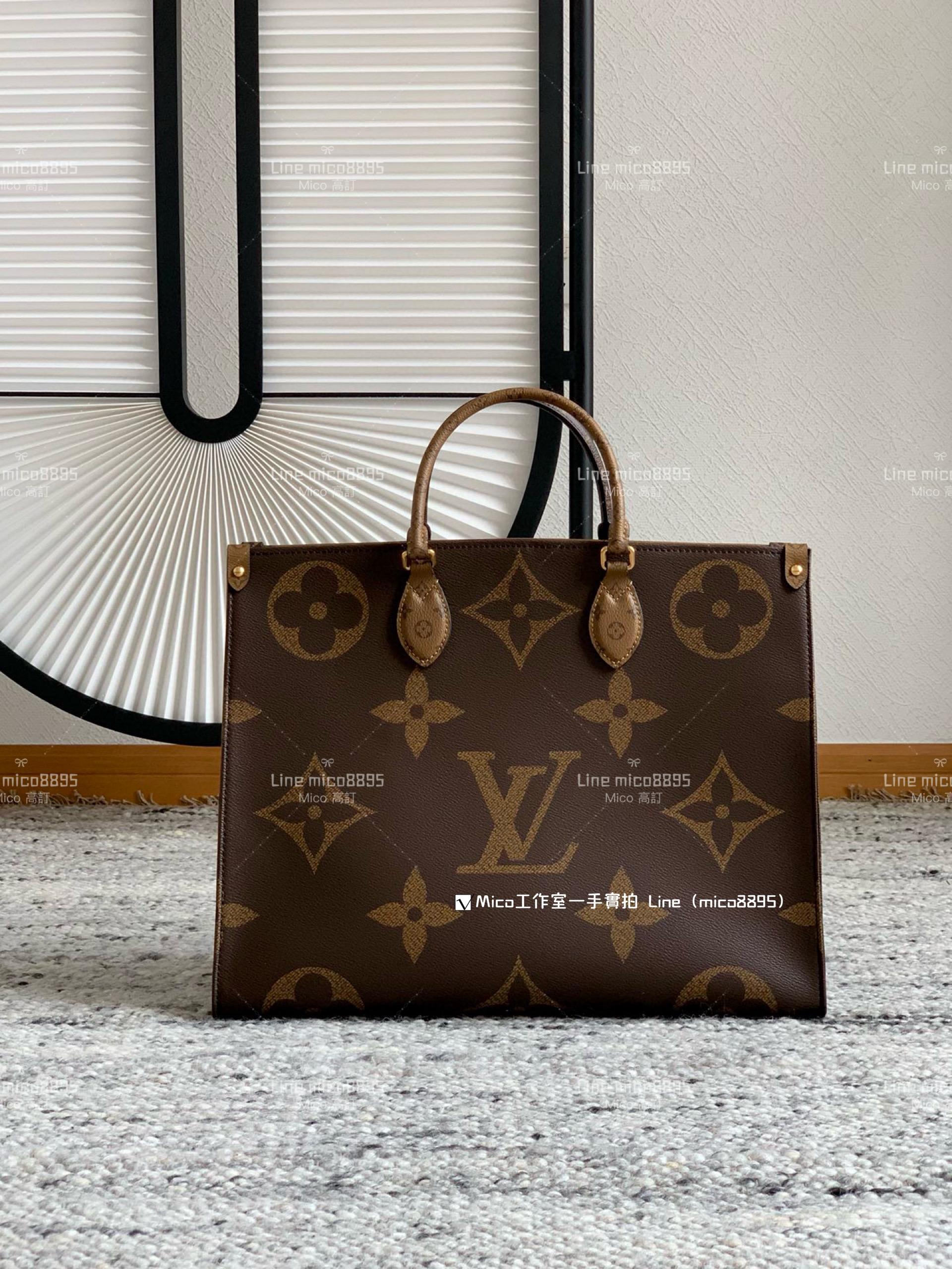 LV Onthego手袋 大號 M44576 托特老花肩帶款 41cm