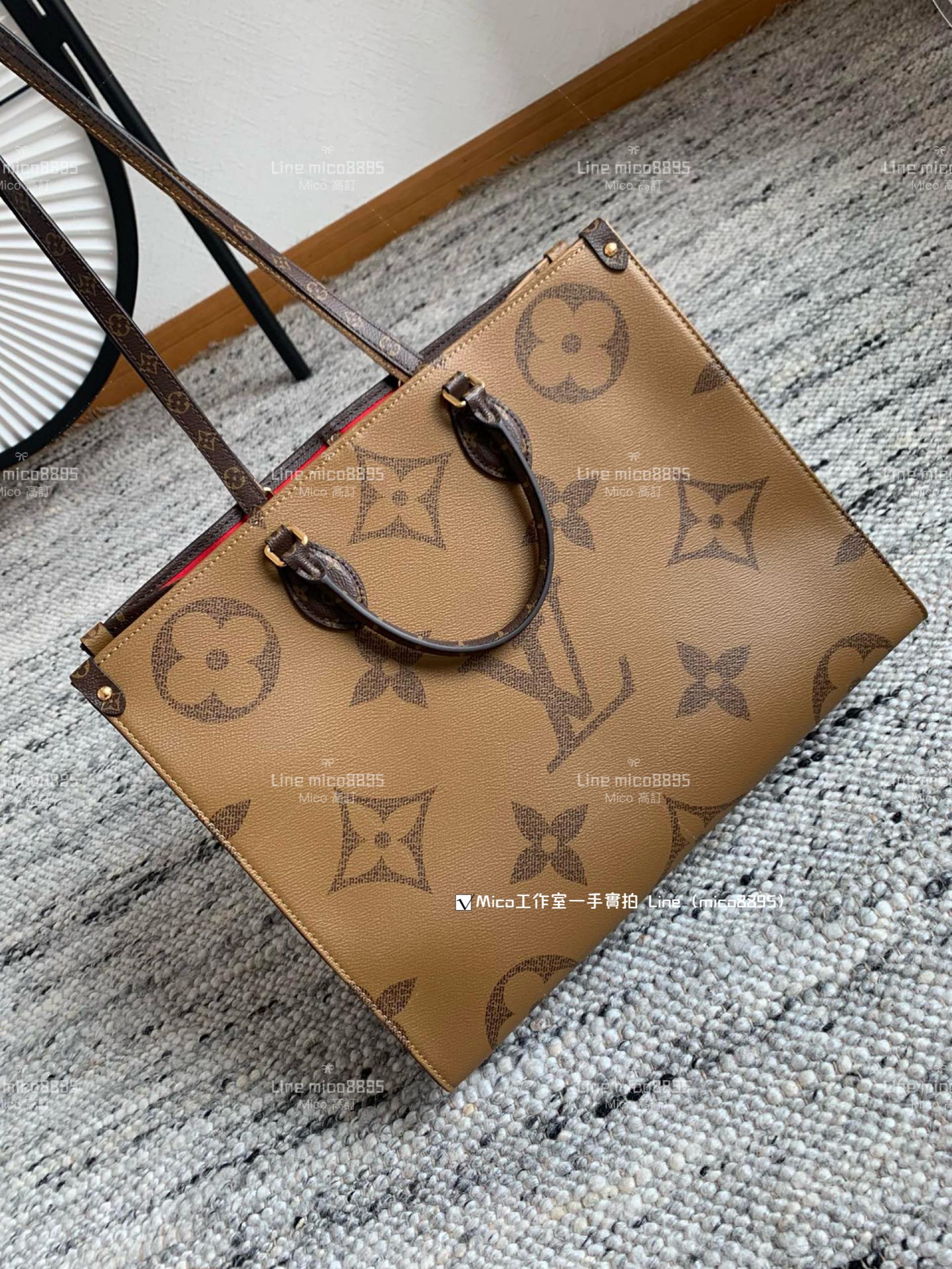 LV Onthego手袋 大號 M44576 托特老花肩帶款 41cm