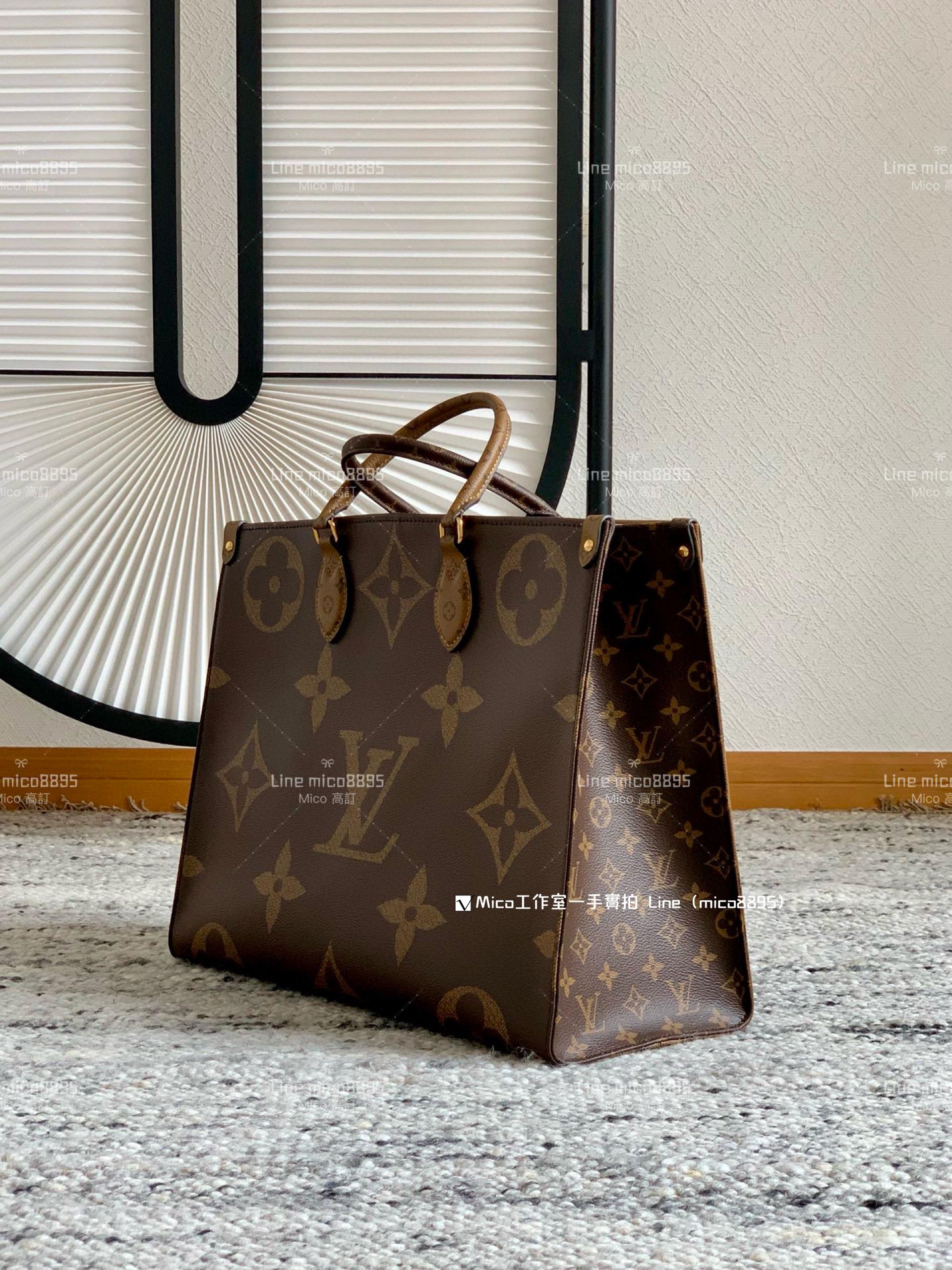 LV Onthego手袋 大號 M44576 托特老花肩帶款 41cm