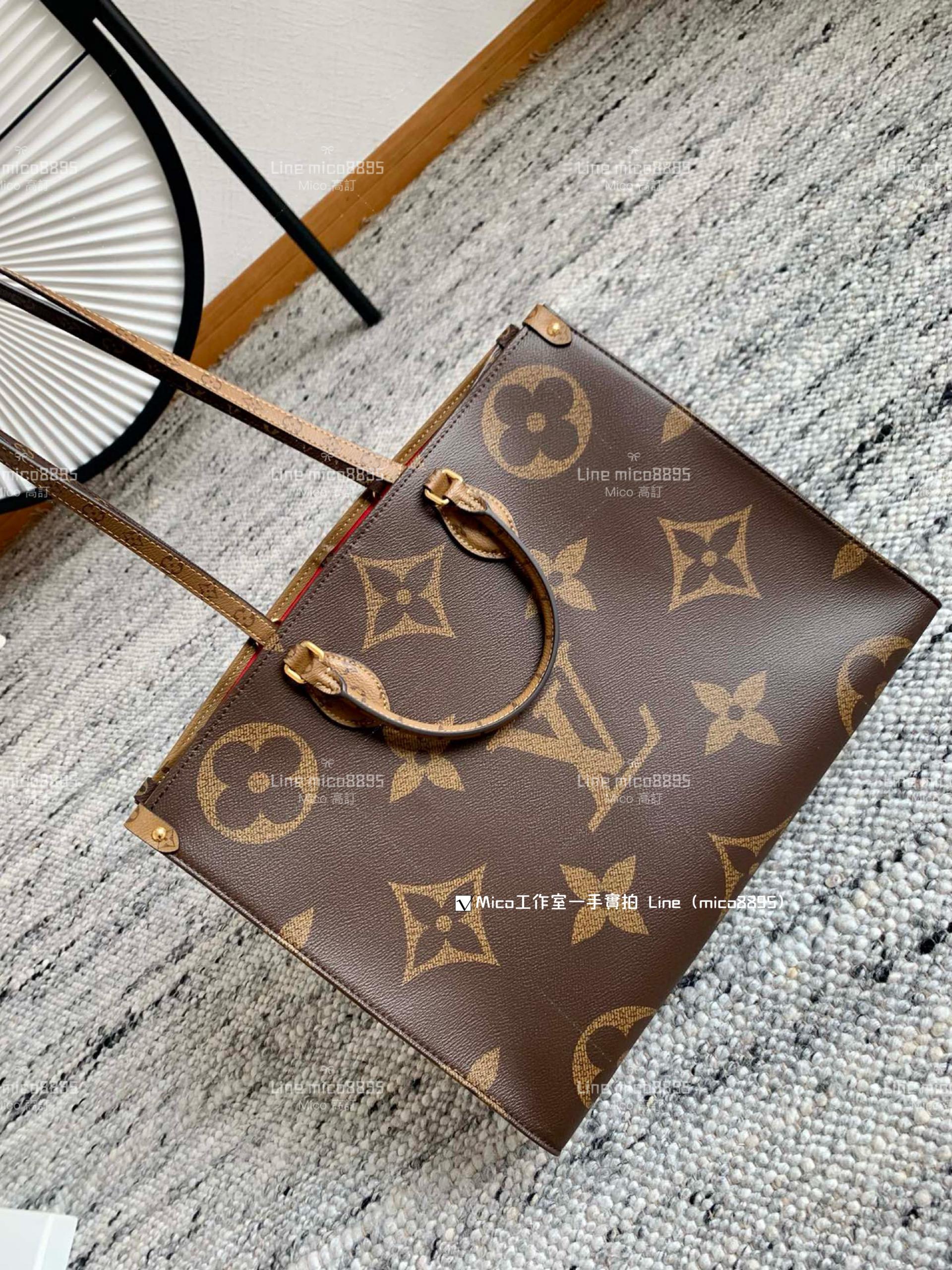 LV Onthego手袋 大號 M44576 托特老花肩帶款 41cm