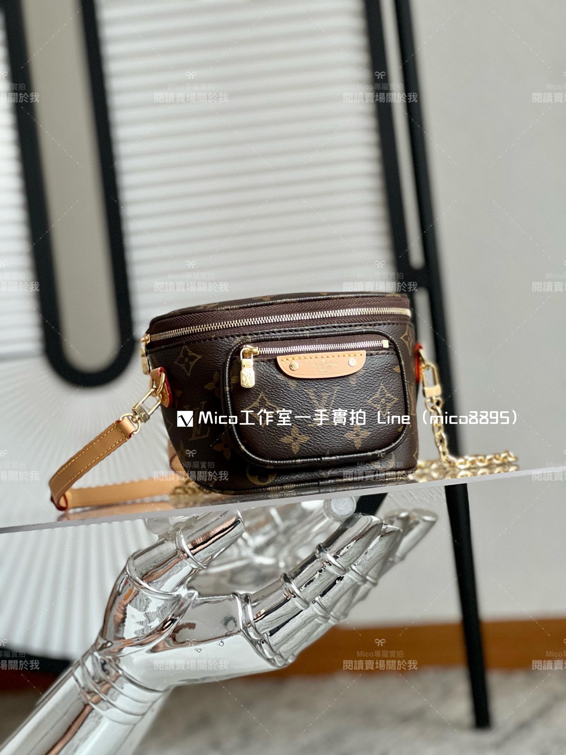 LV MINI BUMBAG 手袋 腰包 M82335 17cm