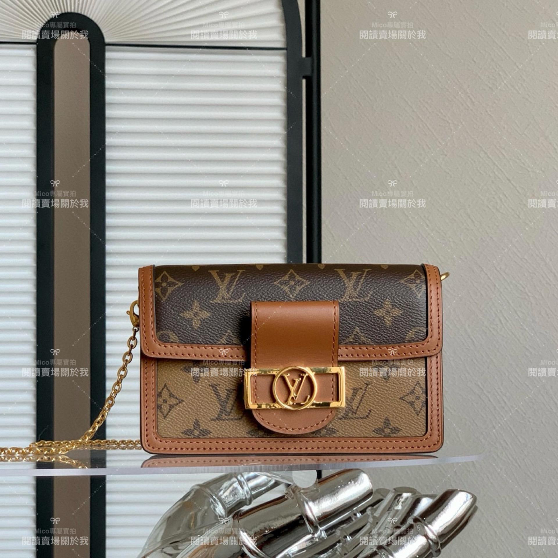 LV 達芙妮 Dauphine 鏈條包M68746 18.5cm