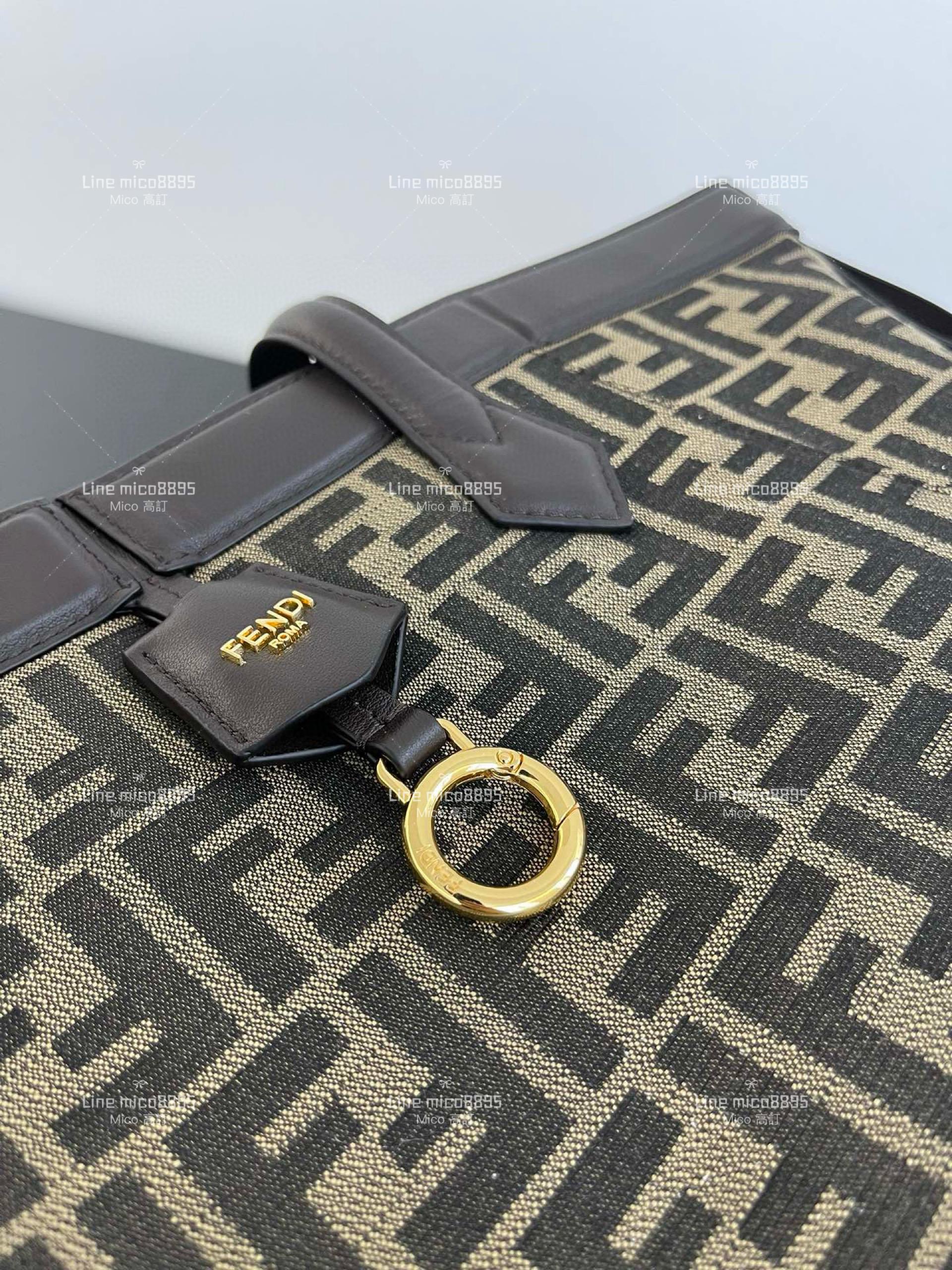 Fendi 中號 老花Origami魔術包/水桶托特包 28cm
