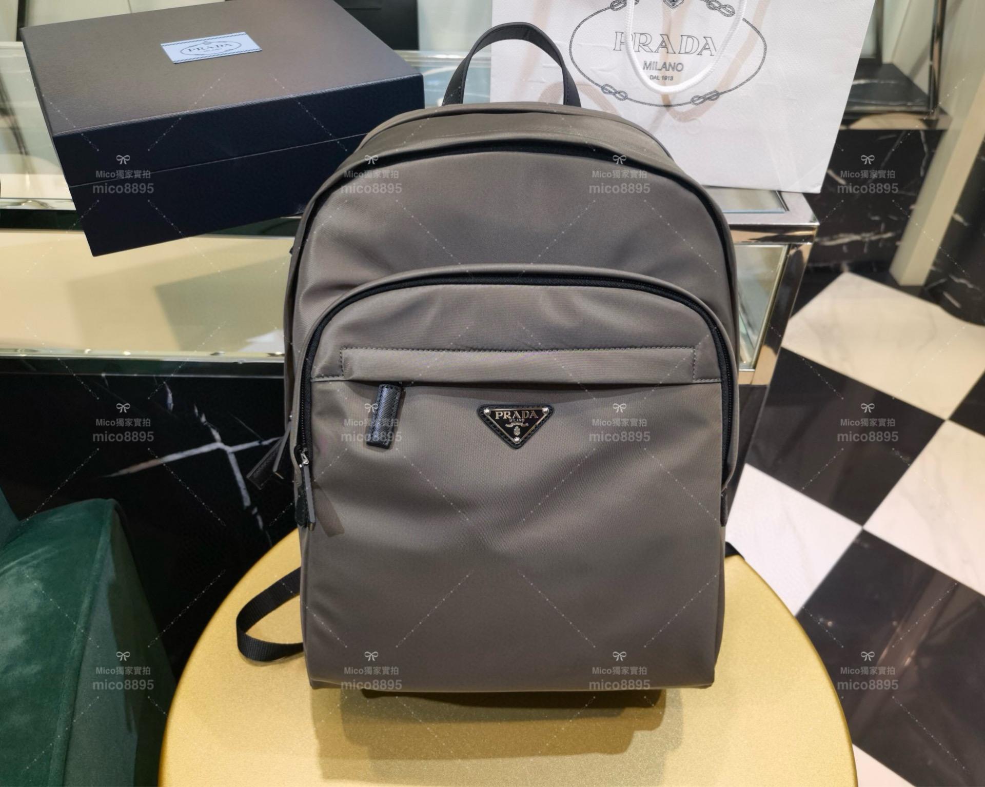 Prada 新款 尼龍雙肩背包/旅行包 輕巧方便 31cm