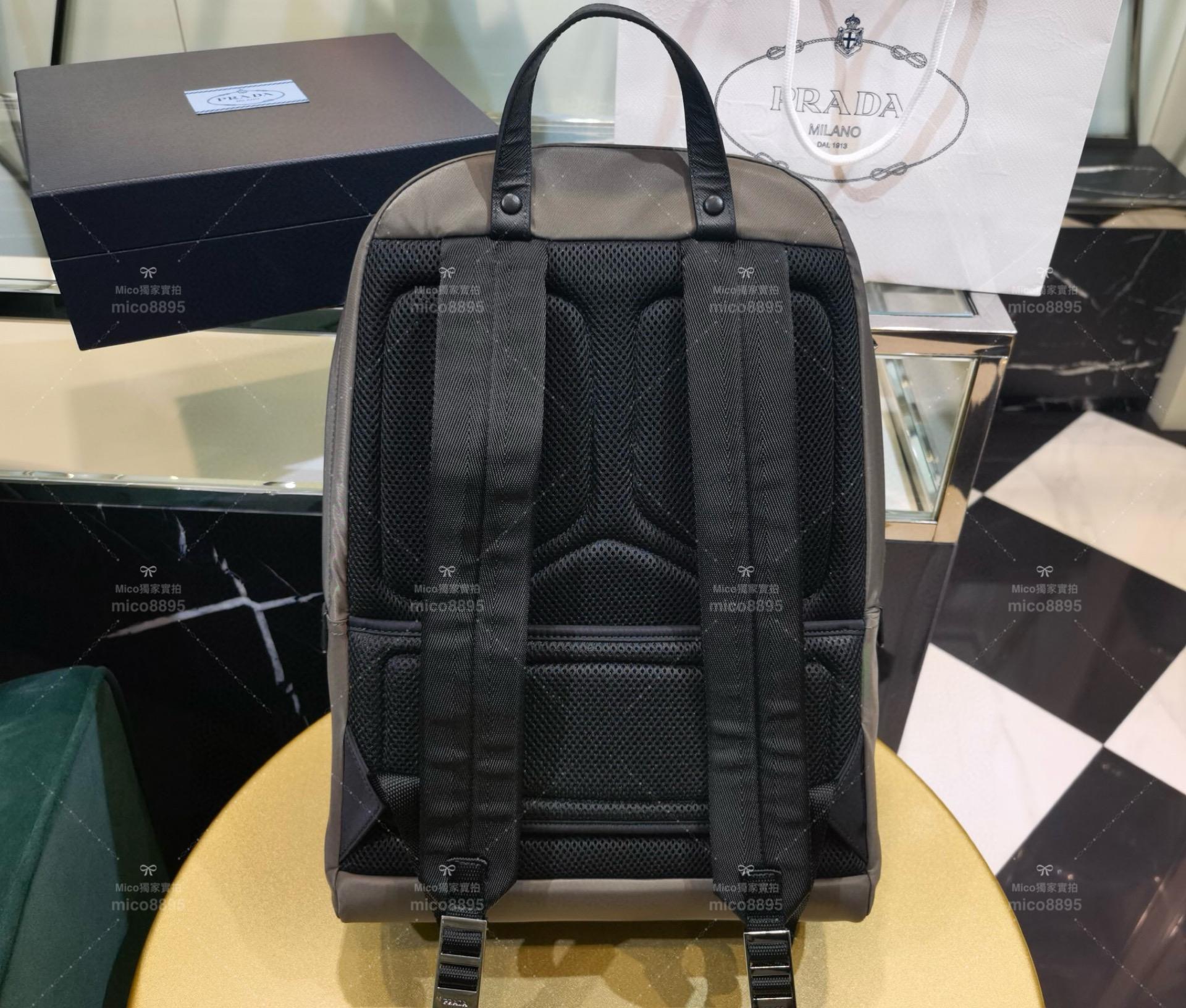 Prada 新款 尼龍雙肩背包/旅行包 輕巧方便 31cm