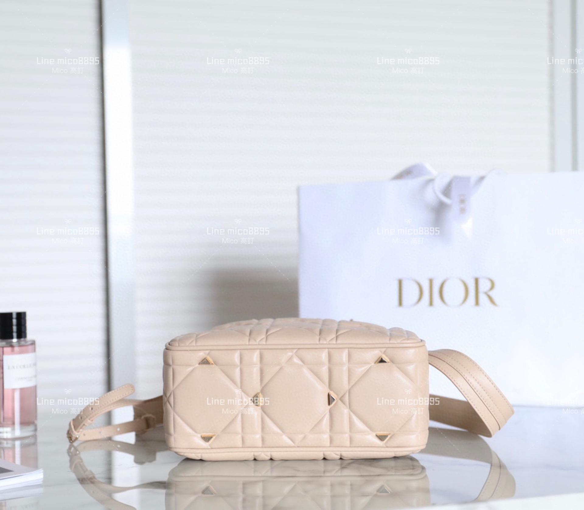 DIOR LADY 95.22 手袋 小號祼粉色 23cm 可手提肩背款