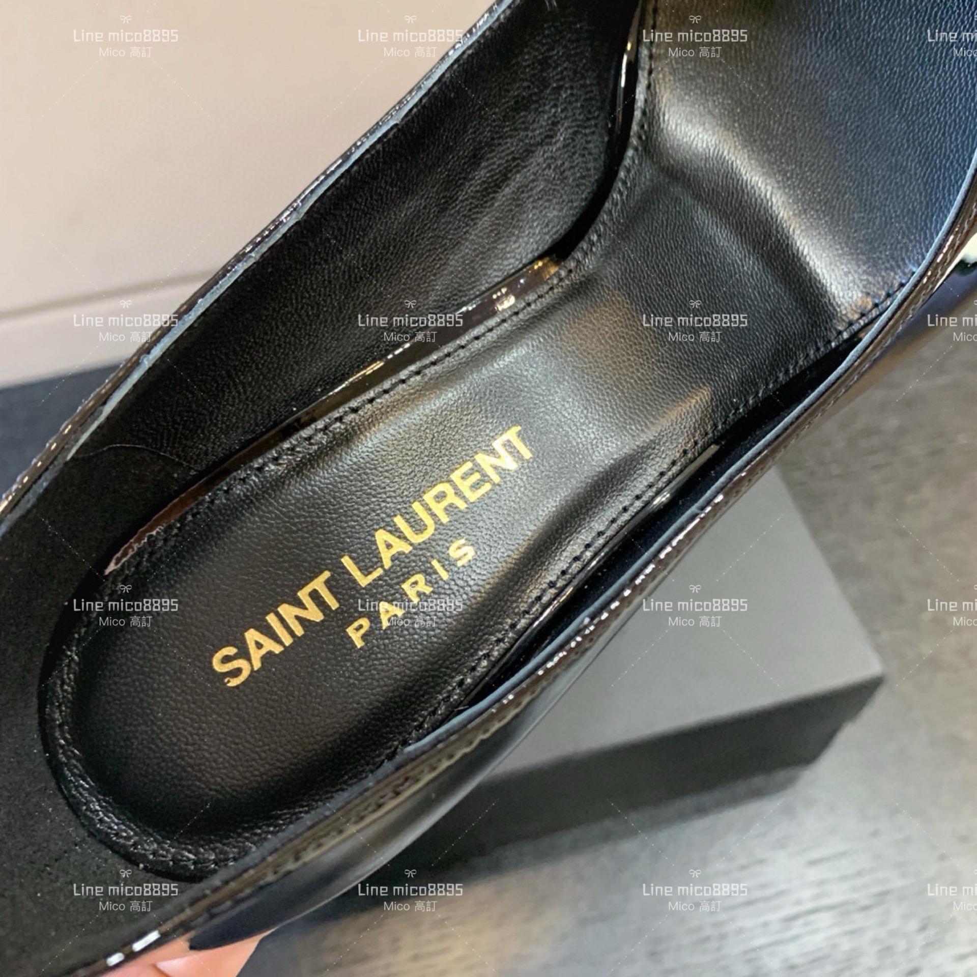 SAINT LAURENT YSL 尖頭字母鞋跟高跟鞋 8.5cm 34-40