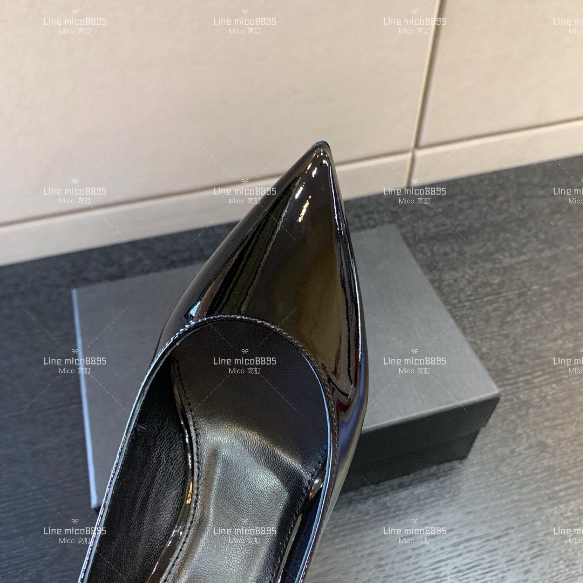 SAINT LAURENT YSL 尖頭字母鞋跟高跟鞋 8.5cm 34-40