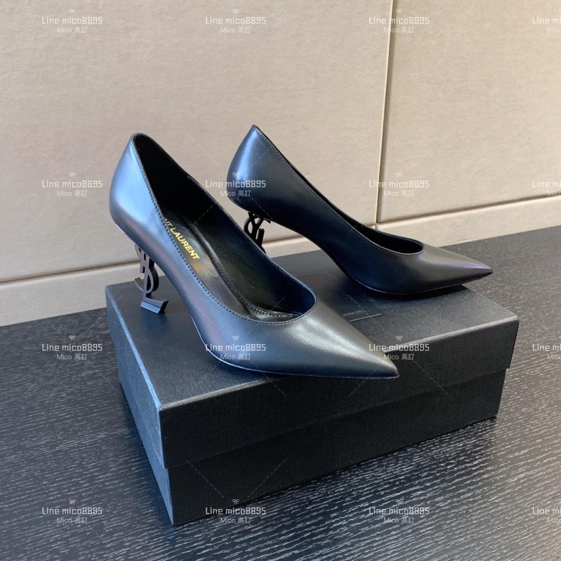 SAINT LAURENT YSL 尖頭字母鞋跟高跟鞋 8.5cm 34-40