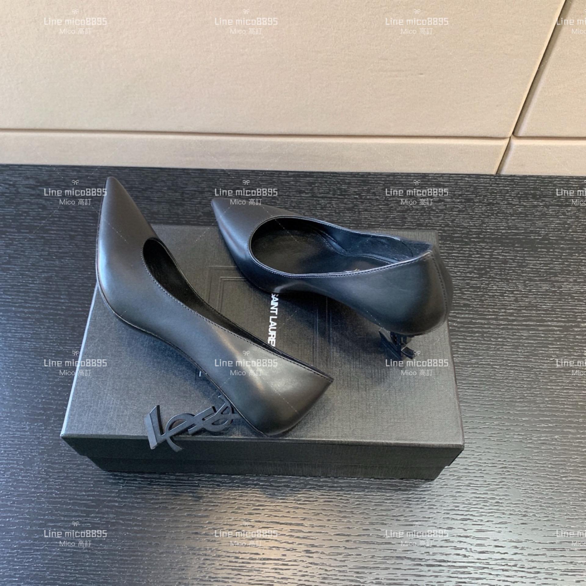 SAINT LAURENT YSL 尖頭字母鞋跟高跟鞋 8.5cm 34-40