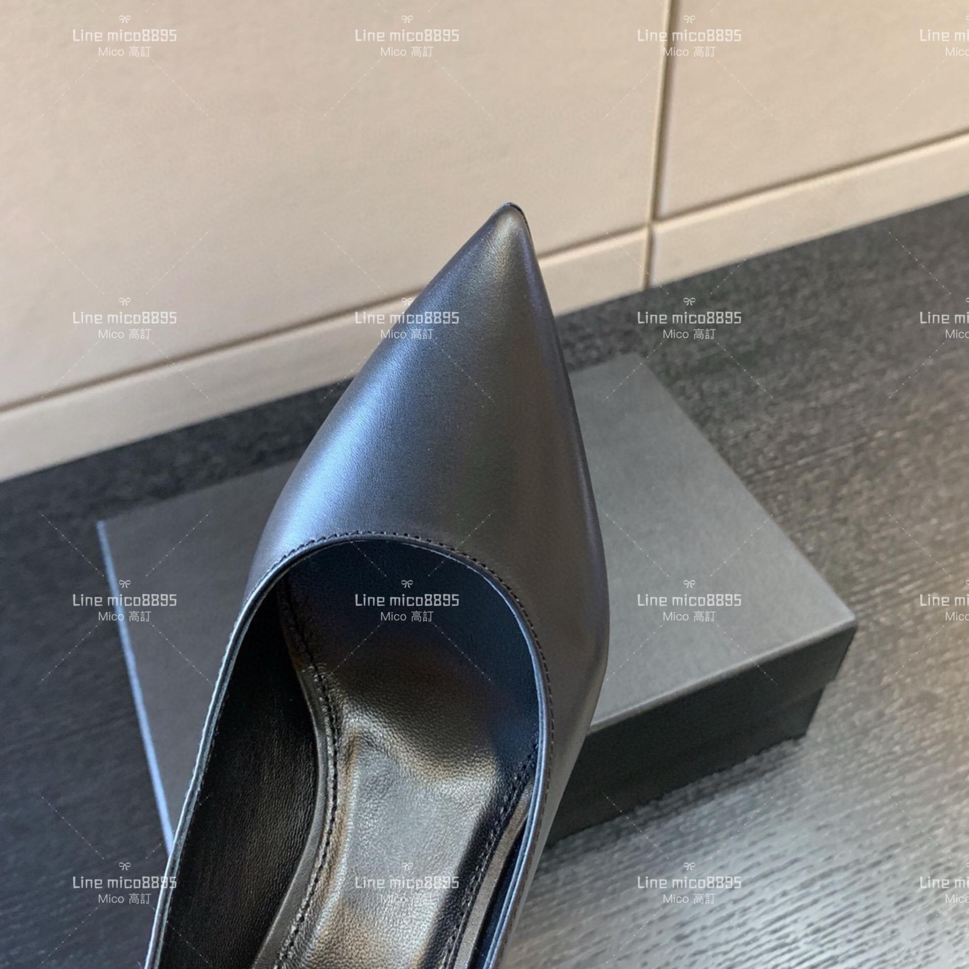 SAINT LAURENT YSL 尖頭字母鞋跟高跟鞋 8.5cm 34-40