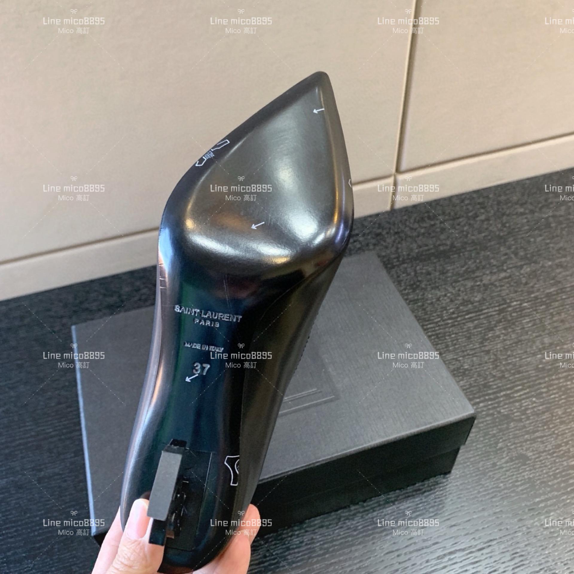 SAINT LAURENT YSL 尖頭字母鞋跟高跟鞋 8.5cm 34-40