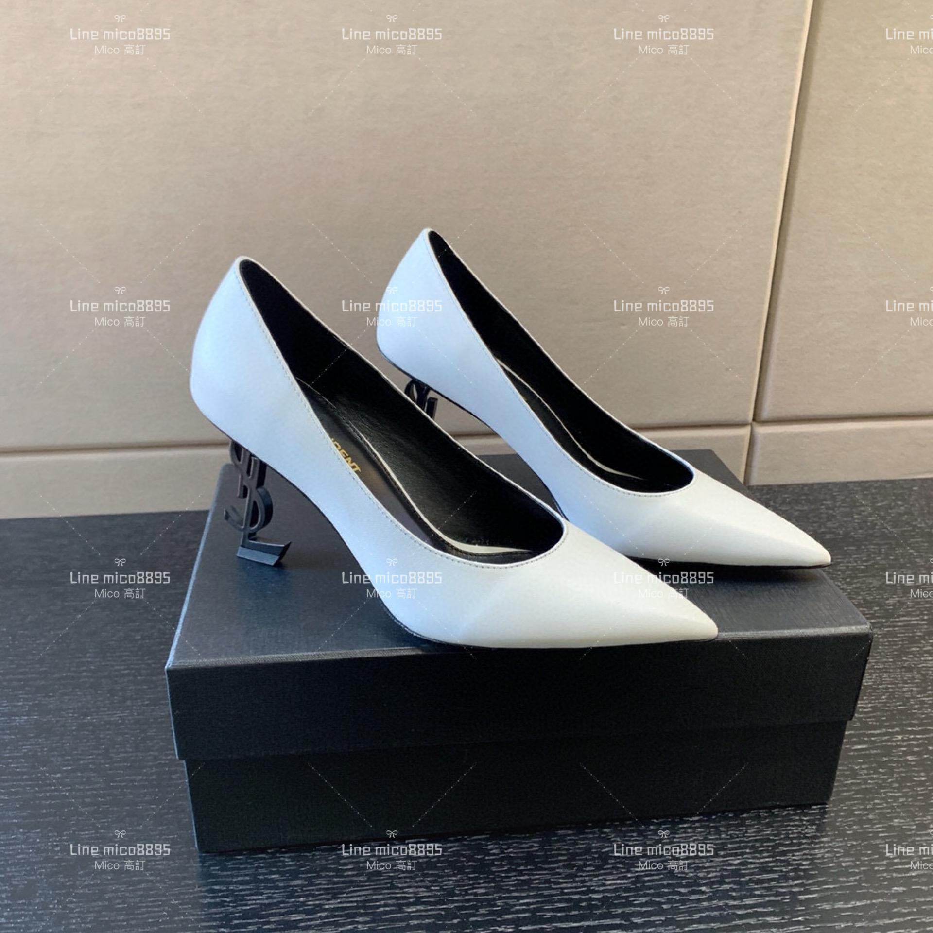 SAINT LAURENT YSL 尖頭字母鞋跟高跟鞋 8.5cm 34-40