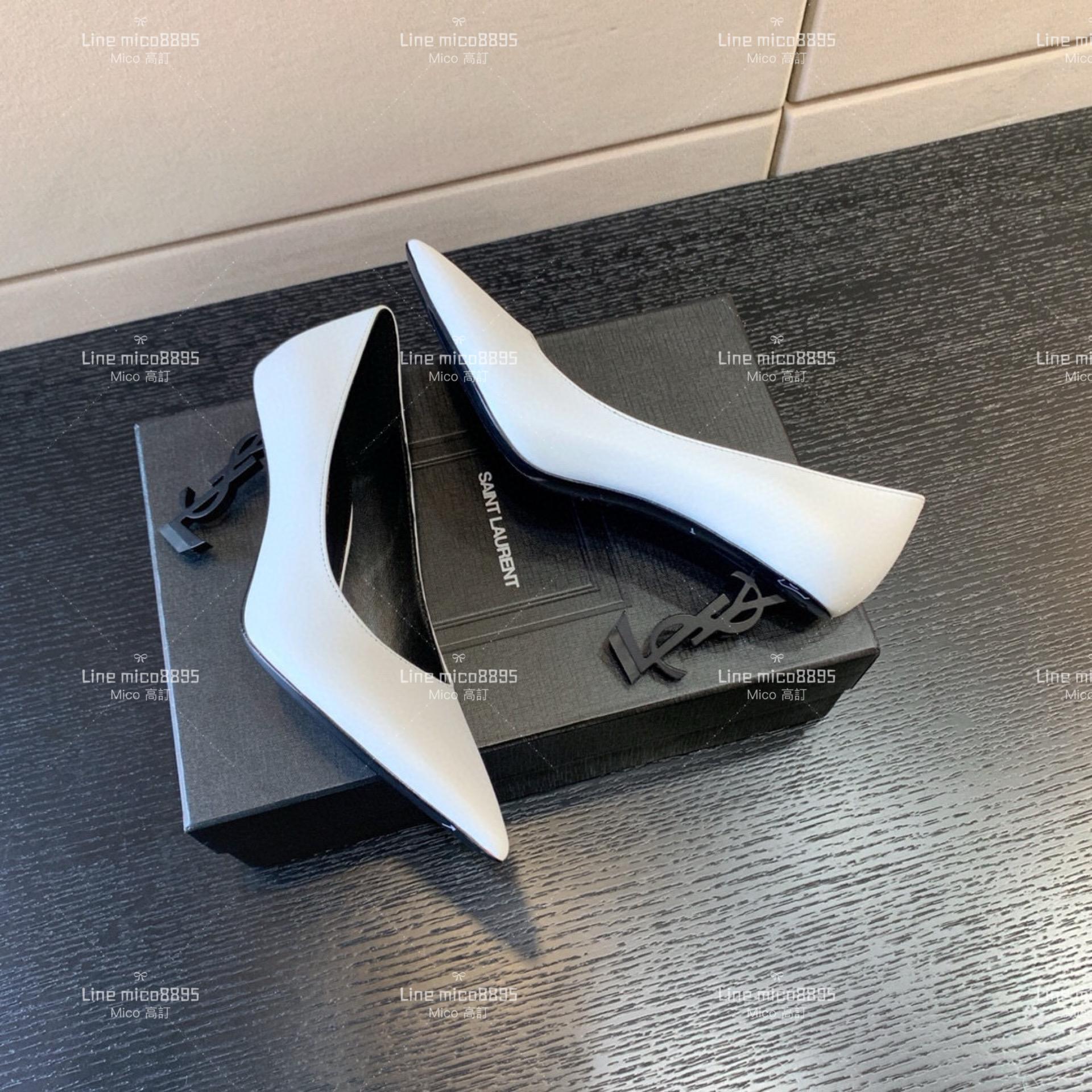 SAINT LAURENT YSL 尖頭字母鞋跟高跟鞋 8.5cm 34-40