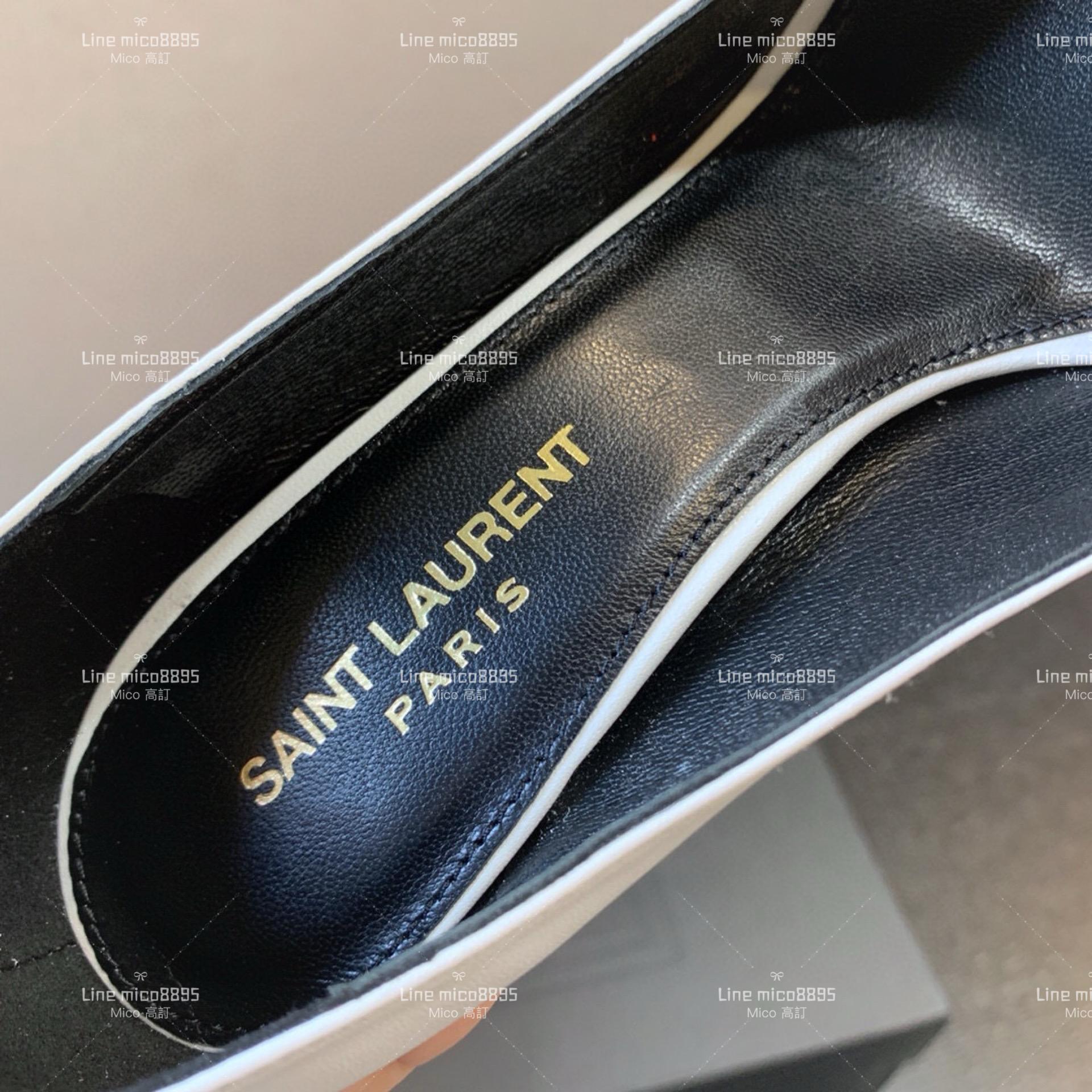 SAINT LAURENT YSL 尖頭字母鞋跟高跟鞋 8.5cm 34-40