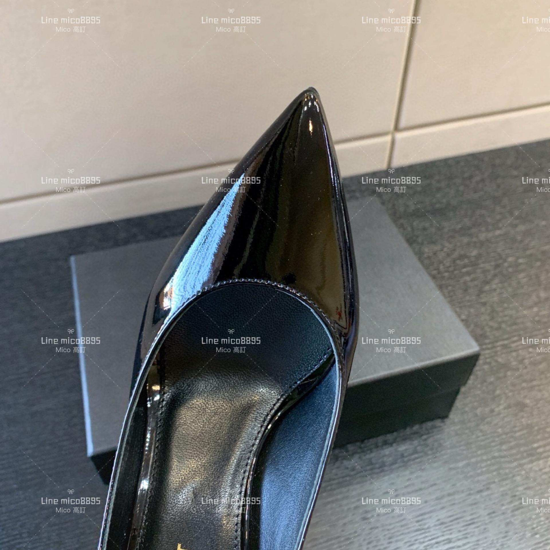 SAINT LAURENT YSL 尖頭字母鞋跟高跟鞋 8.5cm 34-40