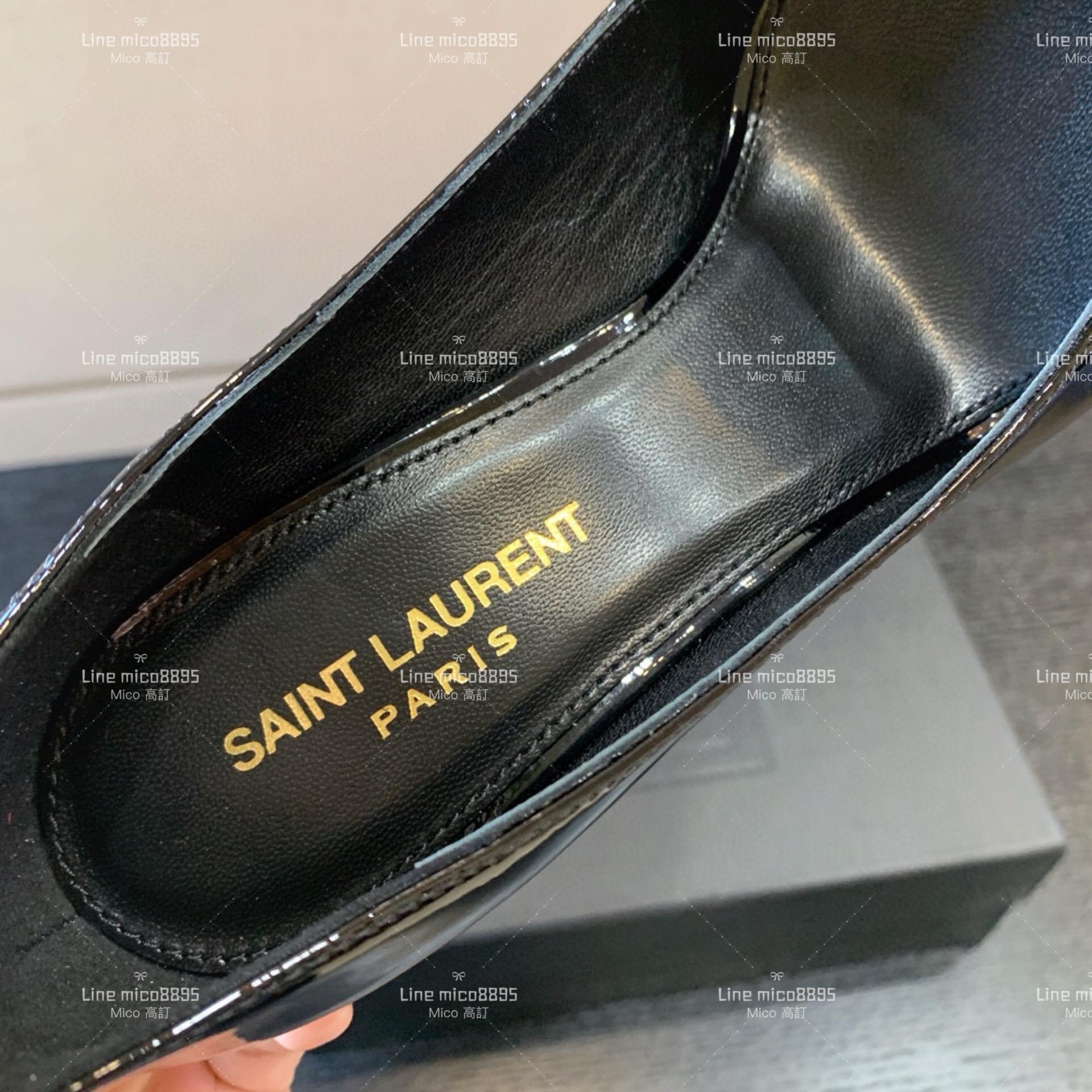 SAINT LAURENT YSL 尖頭字母鞋跟高跟鞋 8.5cm 34-40