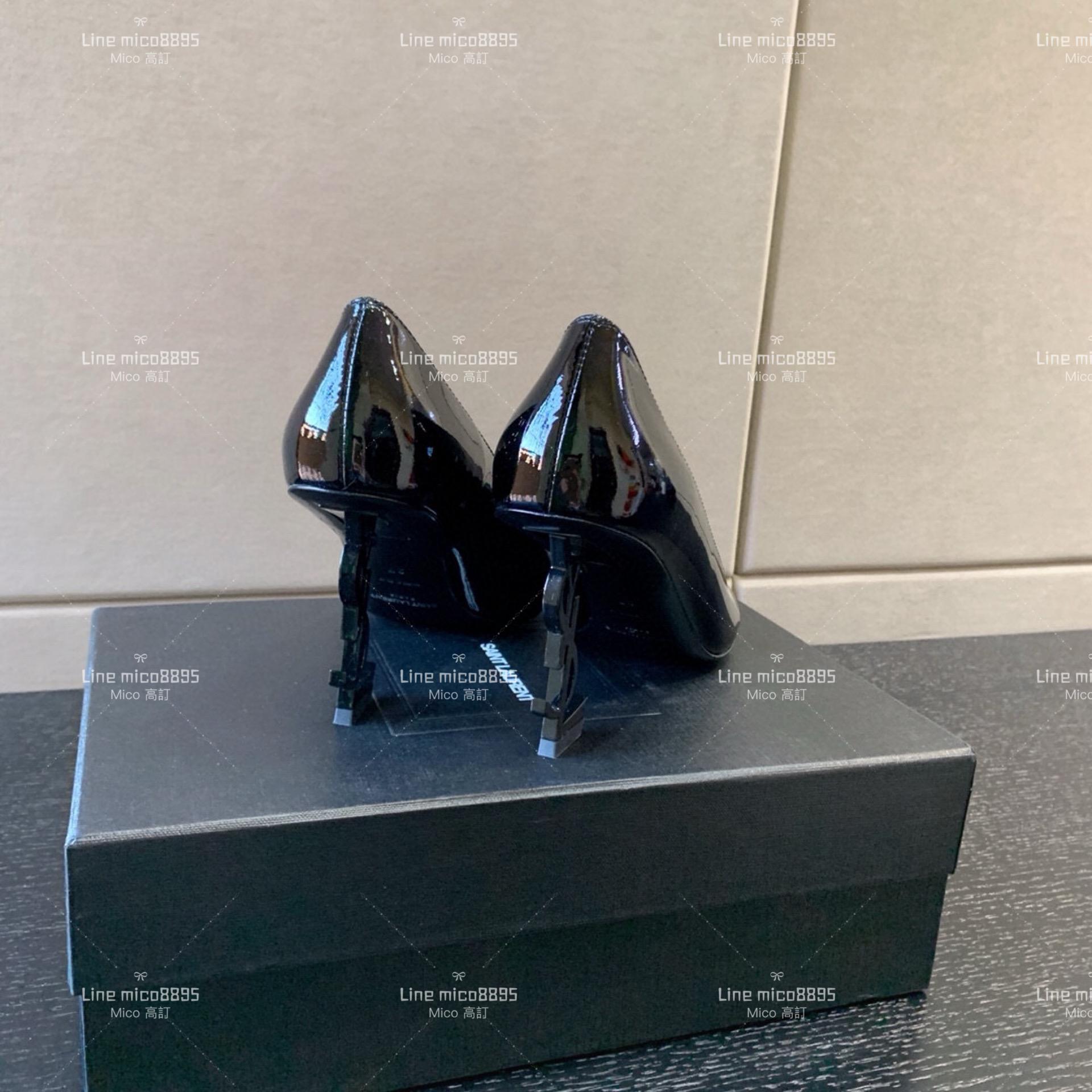 SAINT LAURENT YSL 尖頭字母鞋跟高跟鞋 8.5cm 34-40