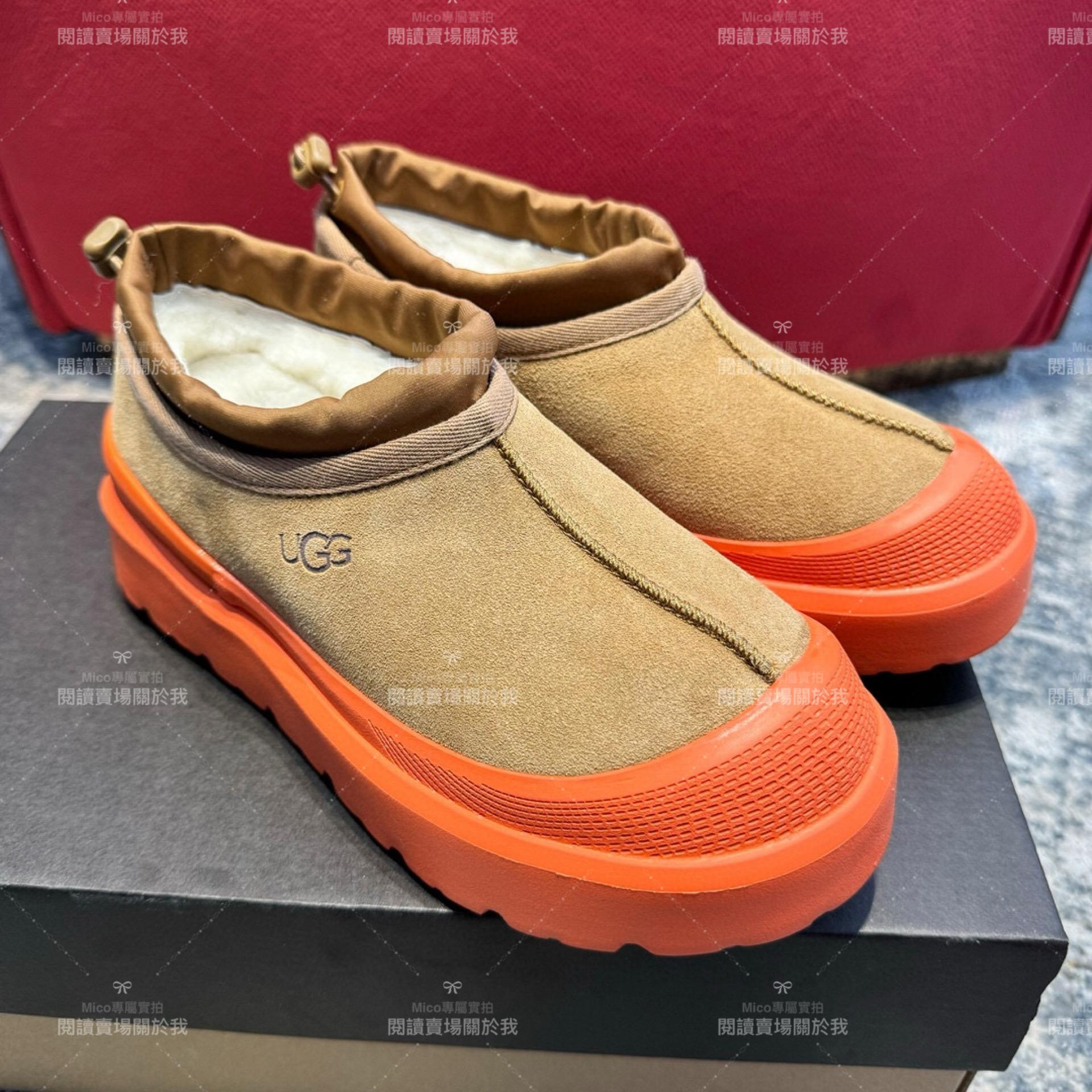 UGG 2023王一博同款  厚底增高塔斯曼一腳蹬時尚防水短靴 男女款