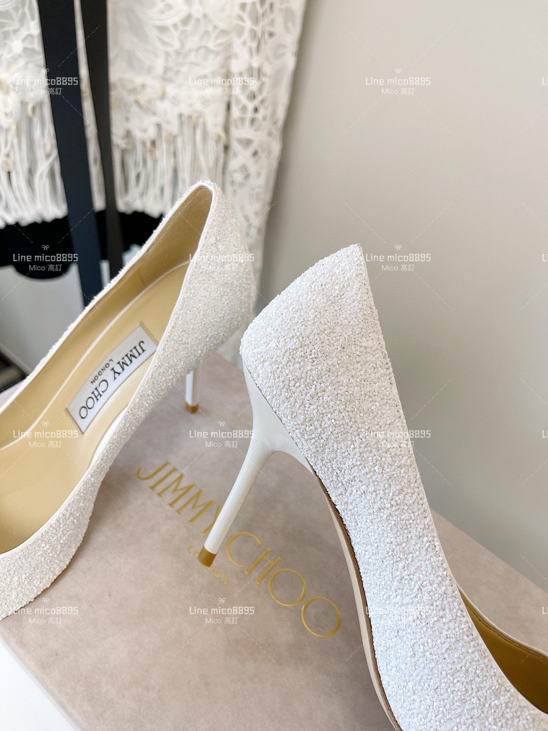 JIMMY CHOO ｜Love系列 亮片高跟鞋（多色） 8.5cm 34-40