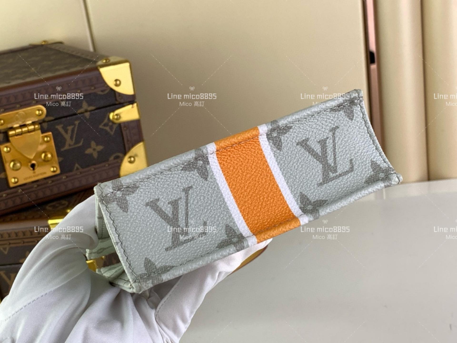 LV PETIT SAC PLAT 手袋 m23615 白花（絲印）17cm