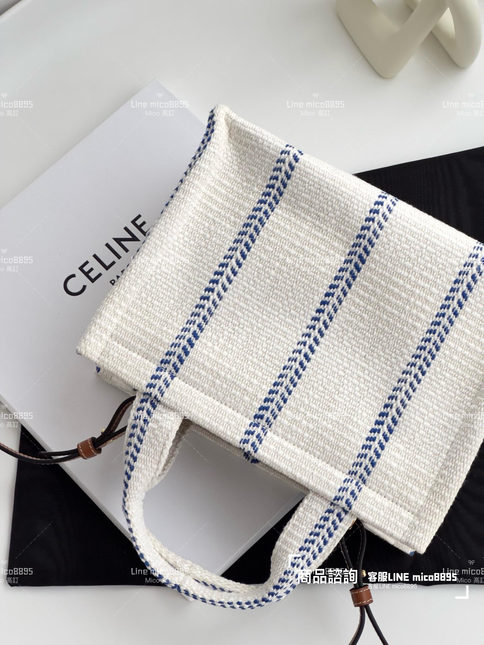 CELINE｜凱旋沙灘包 布包 手提斜跨包 Tote 帆布包 29cm