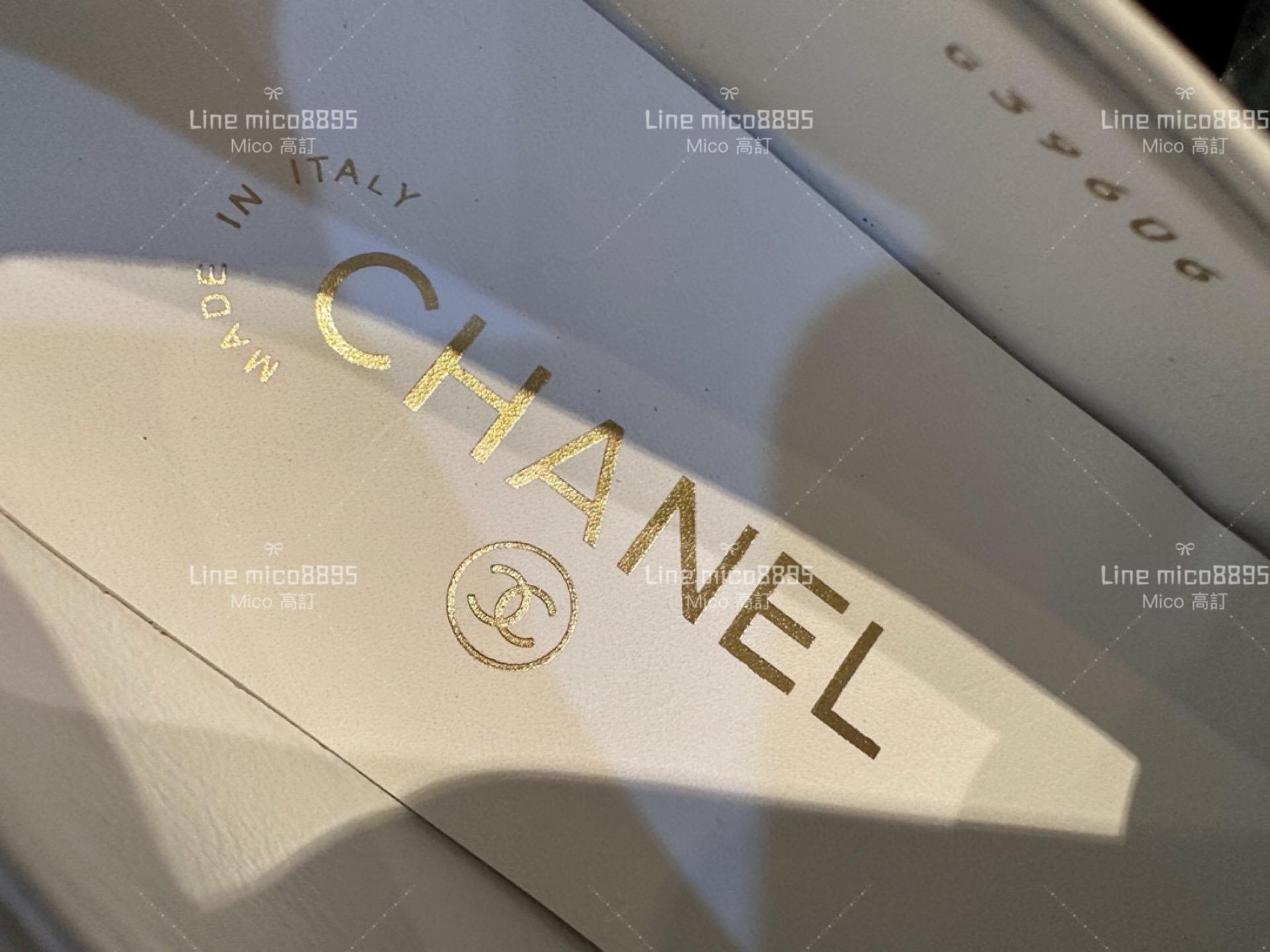 高訂款▫️CHANEL 𝟐𝟐𝐤 黑白圓扣樂福鞋 平底鞋 35-41