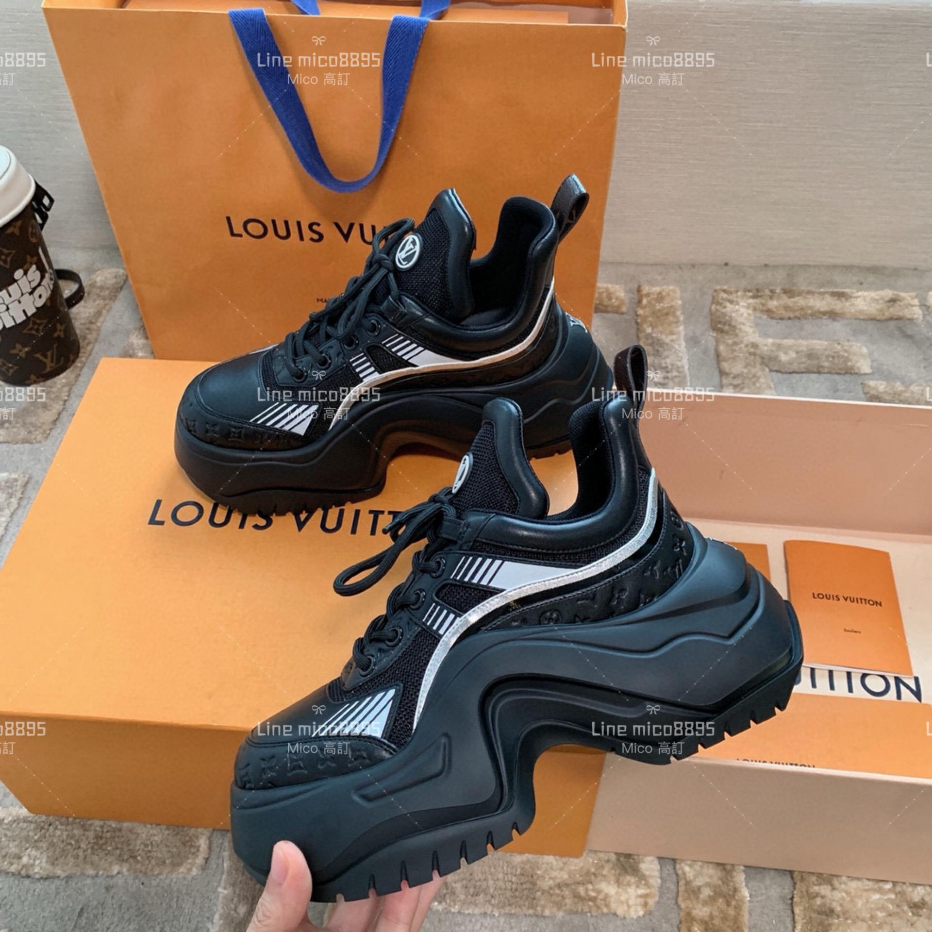 LV Archlight 2.0 Platform系列厚底老爹鞋 拱型鞋 休閒鞋 增高8cm 35-40