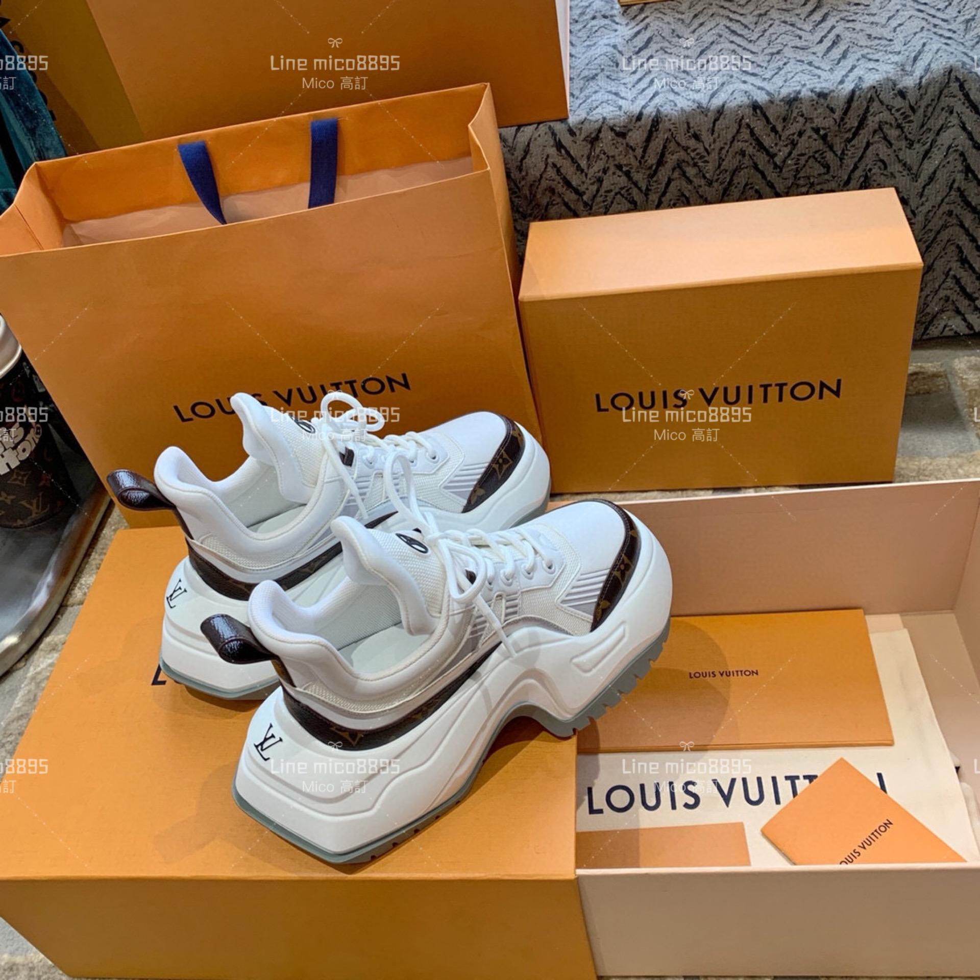 LV Archlight 2.0 Platform系列厚底老爹鞋 拱型鞋 休閒鞋 增高8cm 35-40