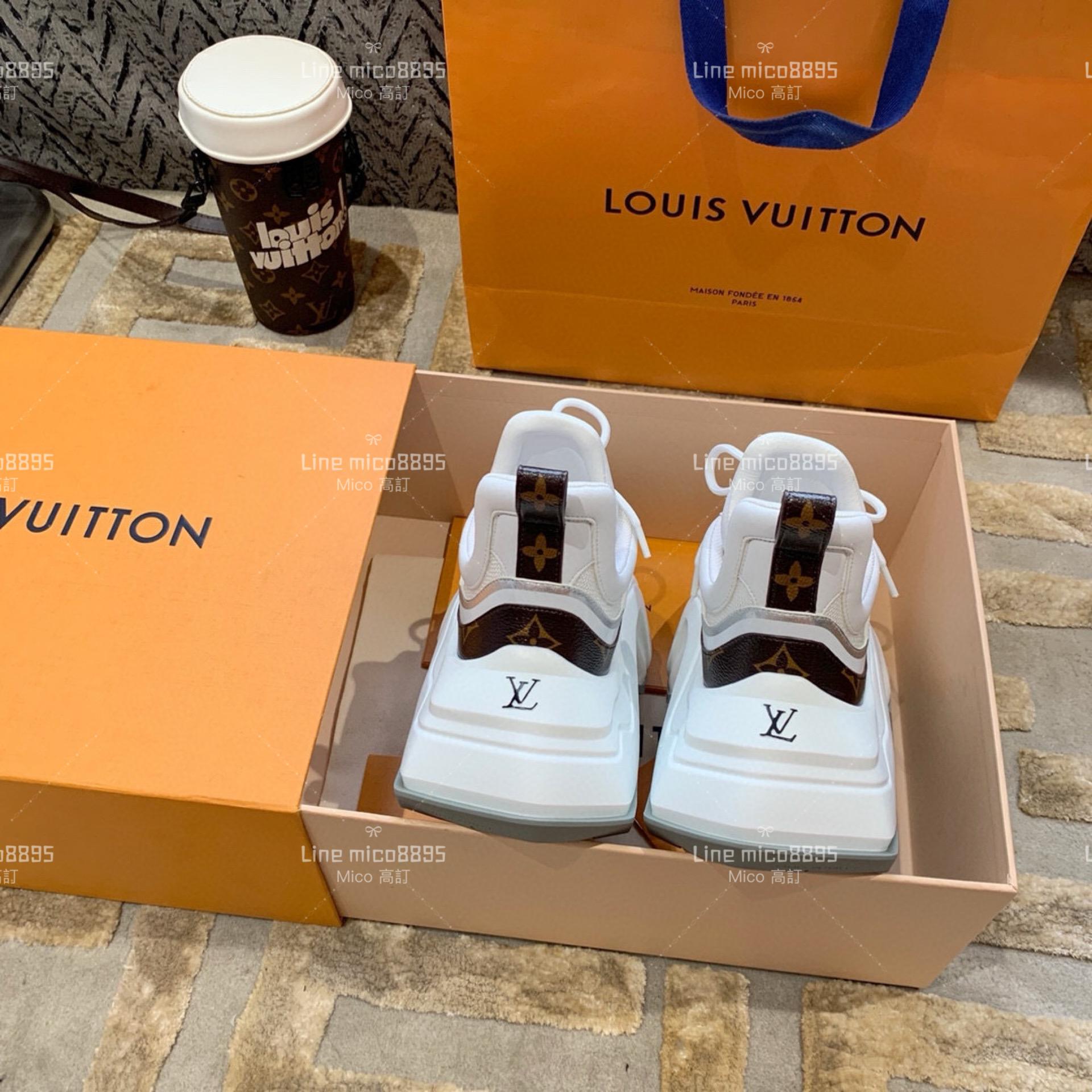 LV Archlight 2.0 Platform系列厚底老爹鞋 拱型鞋 休閒鞋 增高8cm 35-40