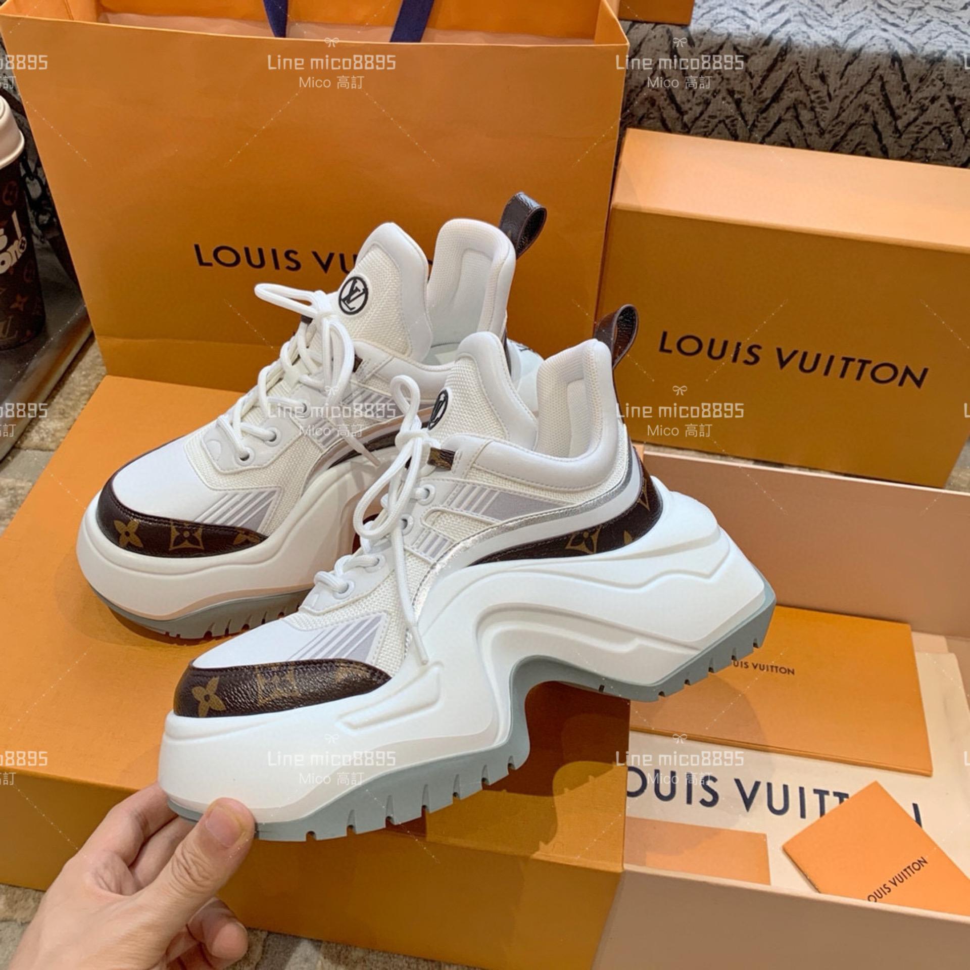 LV Archlight 2.0 Platform系列厚底老爹鞋 拱型鞋 休閒鞋 增高8cm 35-40