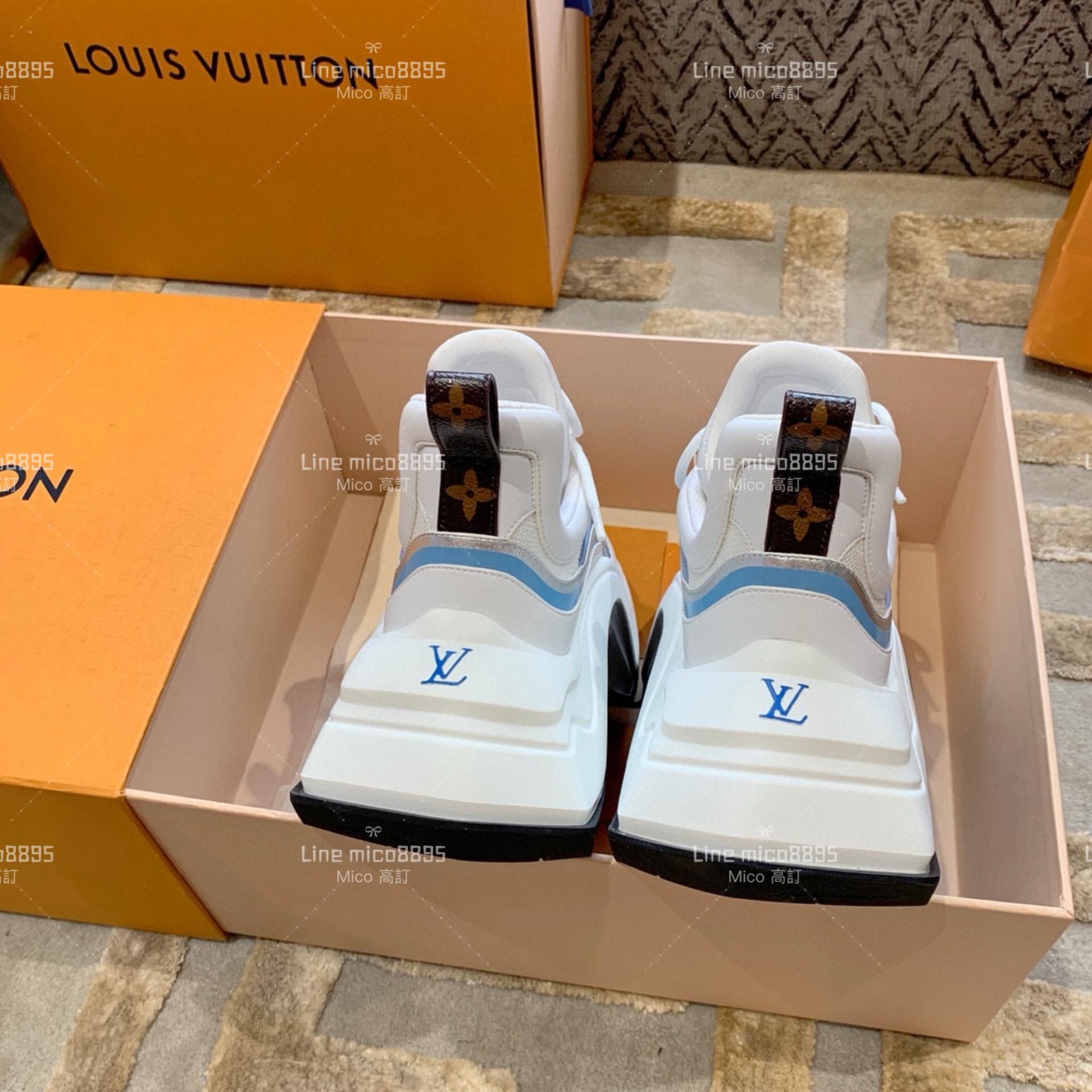 LV Archlight 2.0 Platform系列厚底老爹鞋 拱型鞋 休閒鞋 增高8cm 35-40