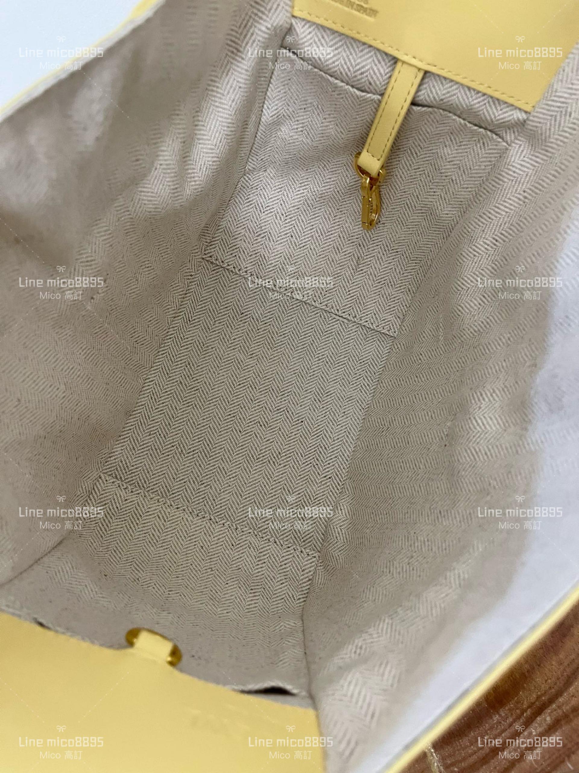 Loewe Hammock bag 吊床包 ｜小雞黃平紋 真皮/牛皮 新尺寸 20cm 手提斜跨包/水桶包