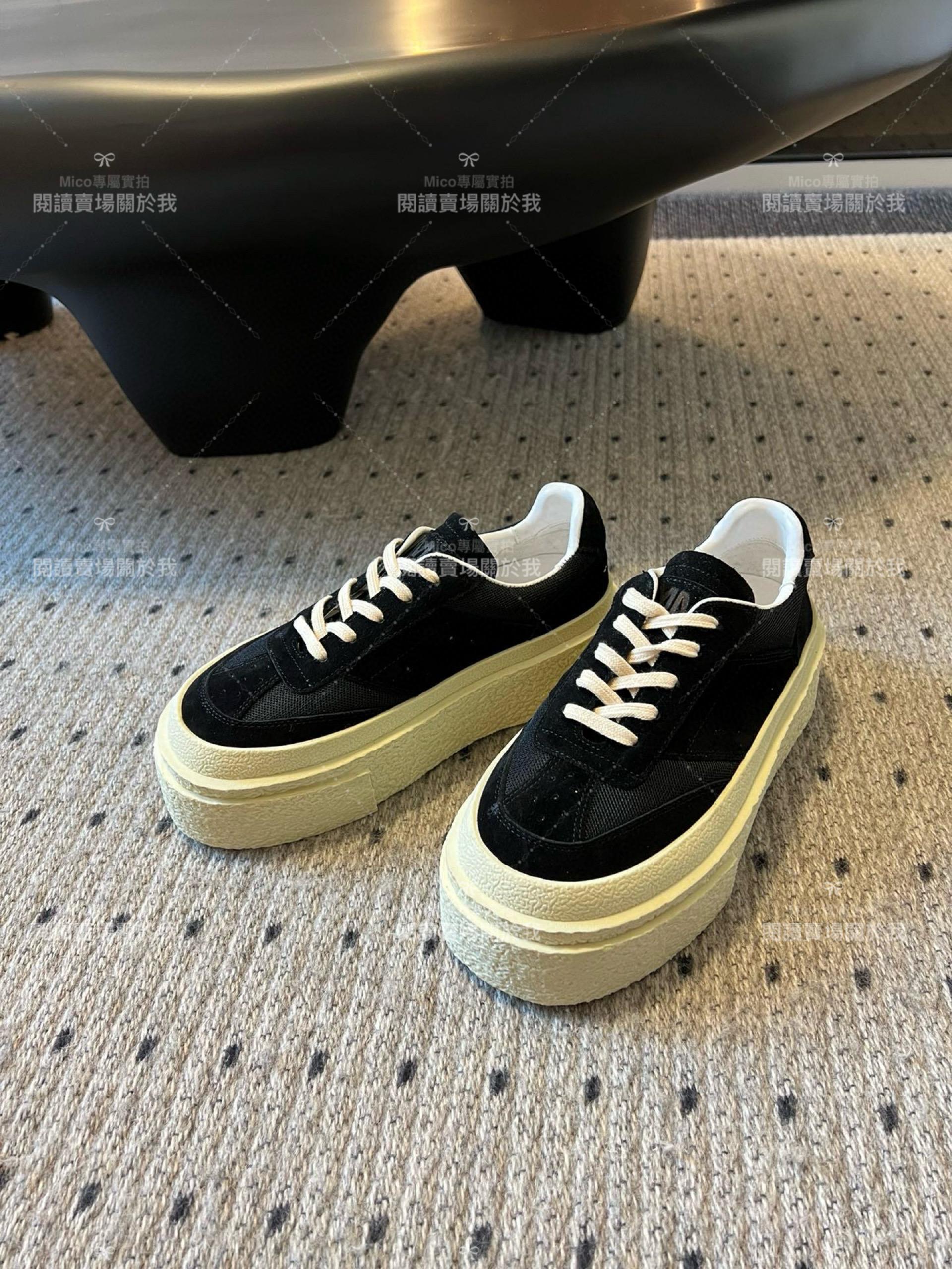 MM6 Maison Margiela 黑色 厚底馬吉拉經典球鞋德訓鞋 餅乾鞋 小眾款 35-40