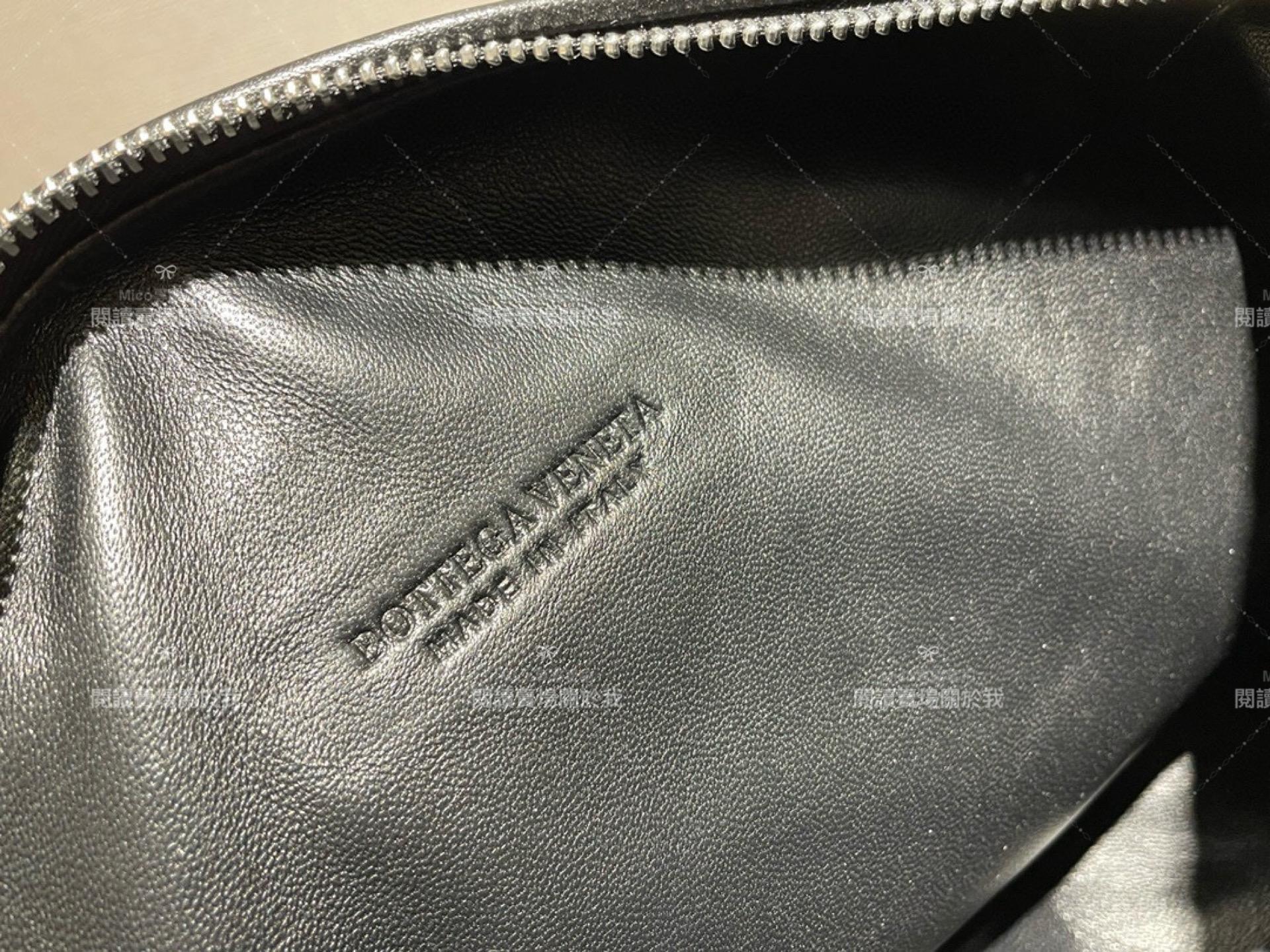 BV BOTTEGA VENETA Black Teen Jodie Bag 中號/36cm 小羊皮編織包/打結包/手提包