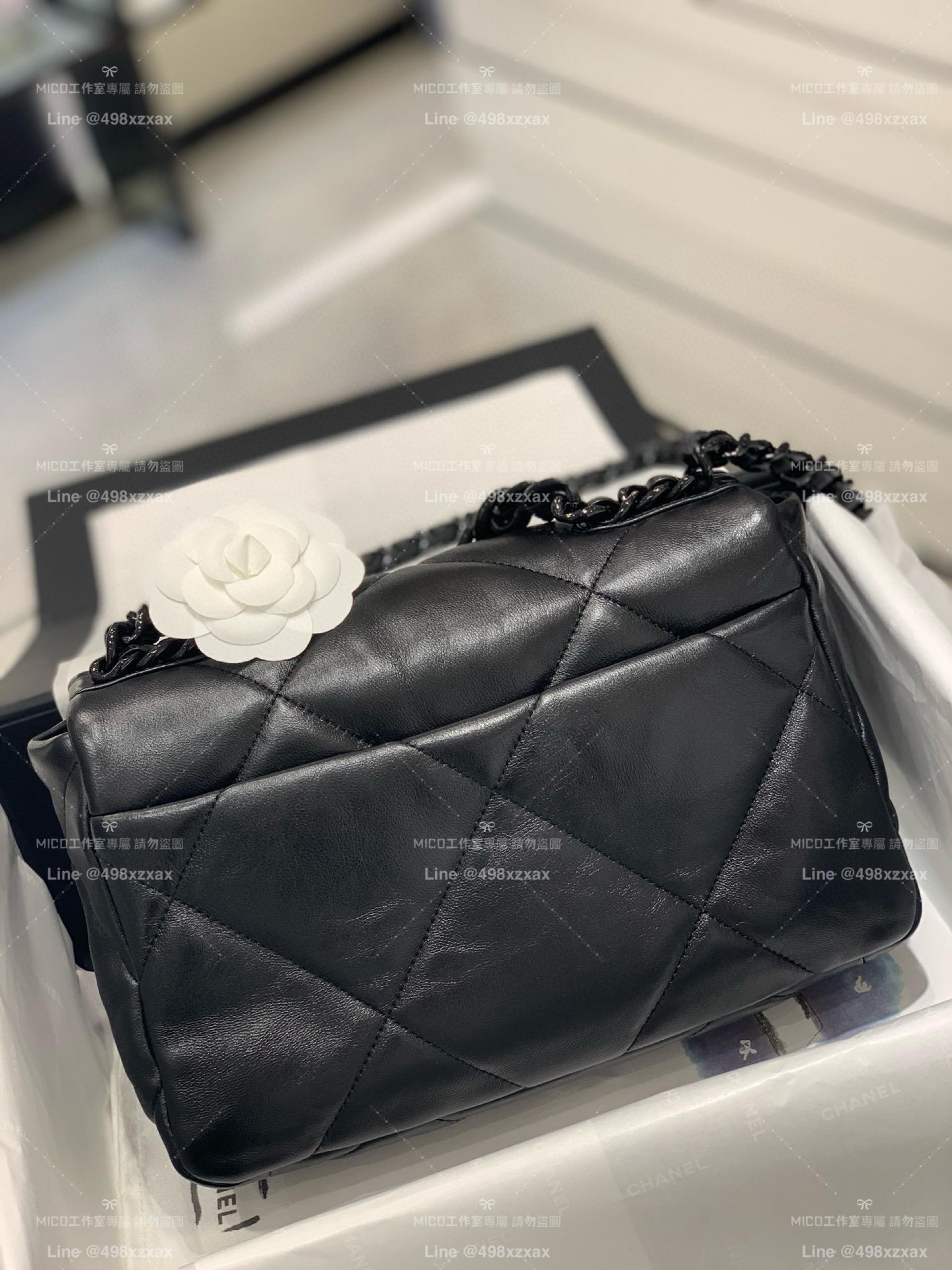 Chanel 22p 19bag so black全黑 小號/26cm 19包