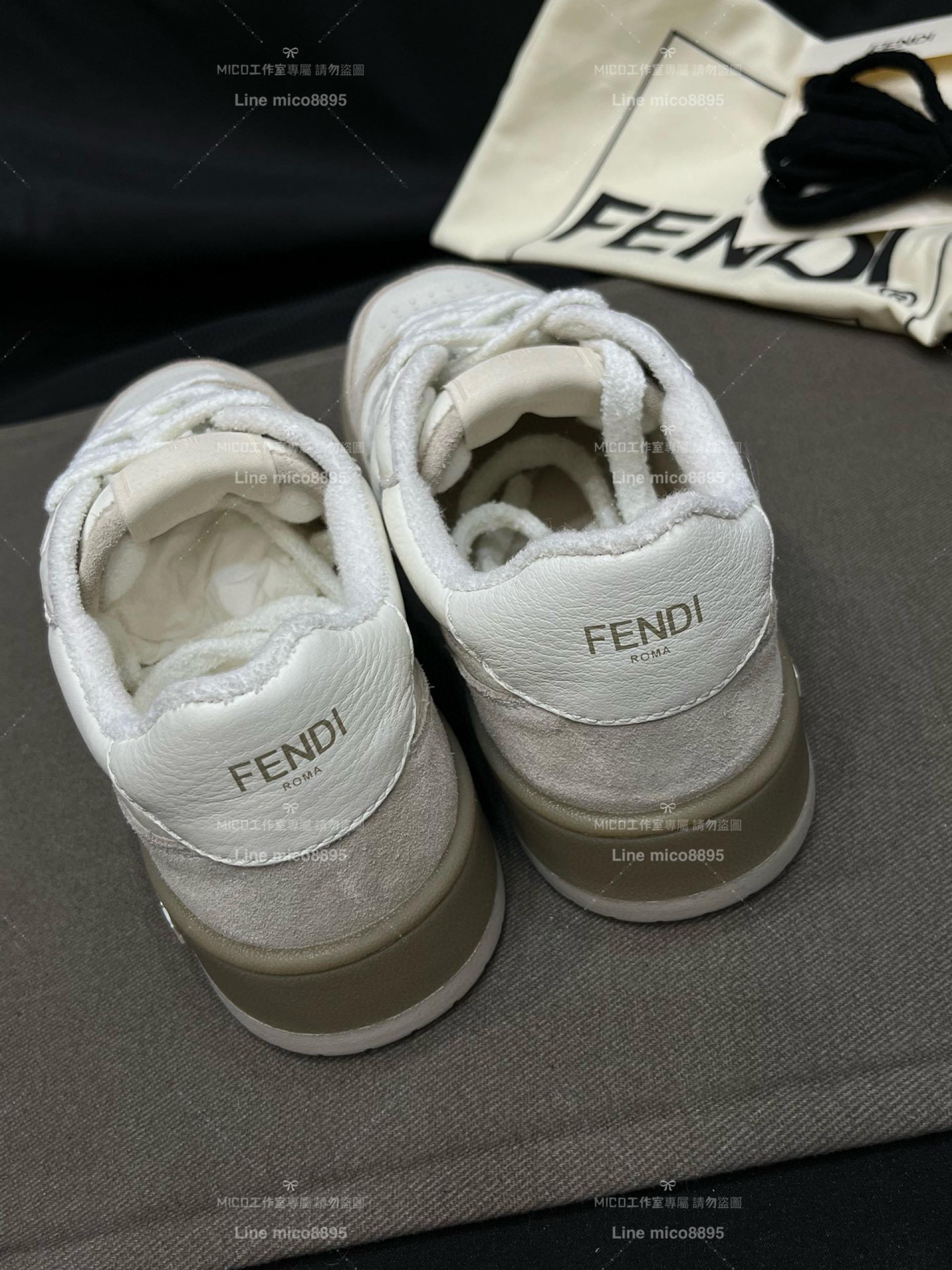 FENDI 芬迪 match情侶款休閒運動鞋 板鞋 size女35-40 男40-44