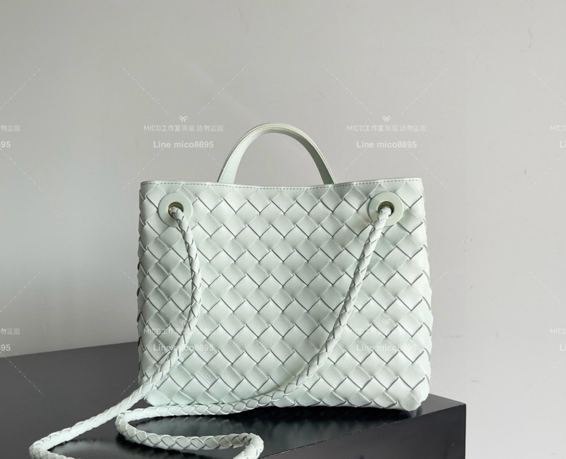 BOTTEGA VENETA 編織羊皮 SMALL小號 ANDIAMO 編織包手袋 25cm