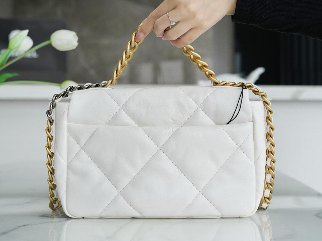 CHANEL 香奈兒｜ 19Bag 枕頭包 小號 羊皮 26cm