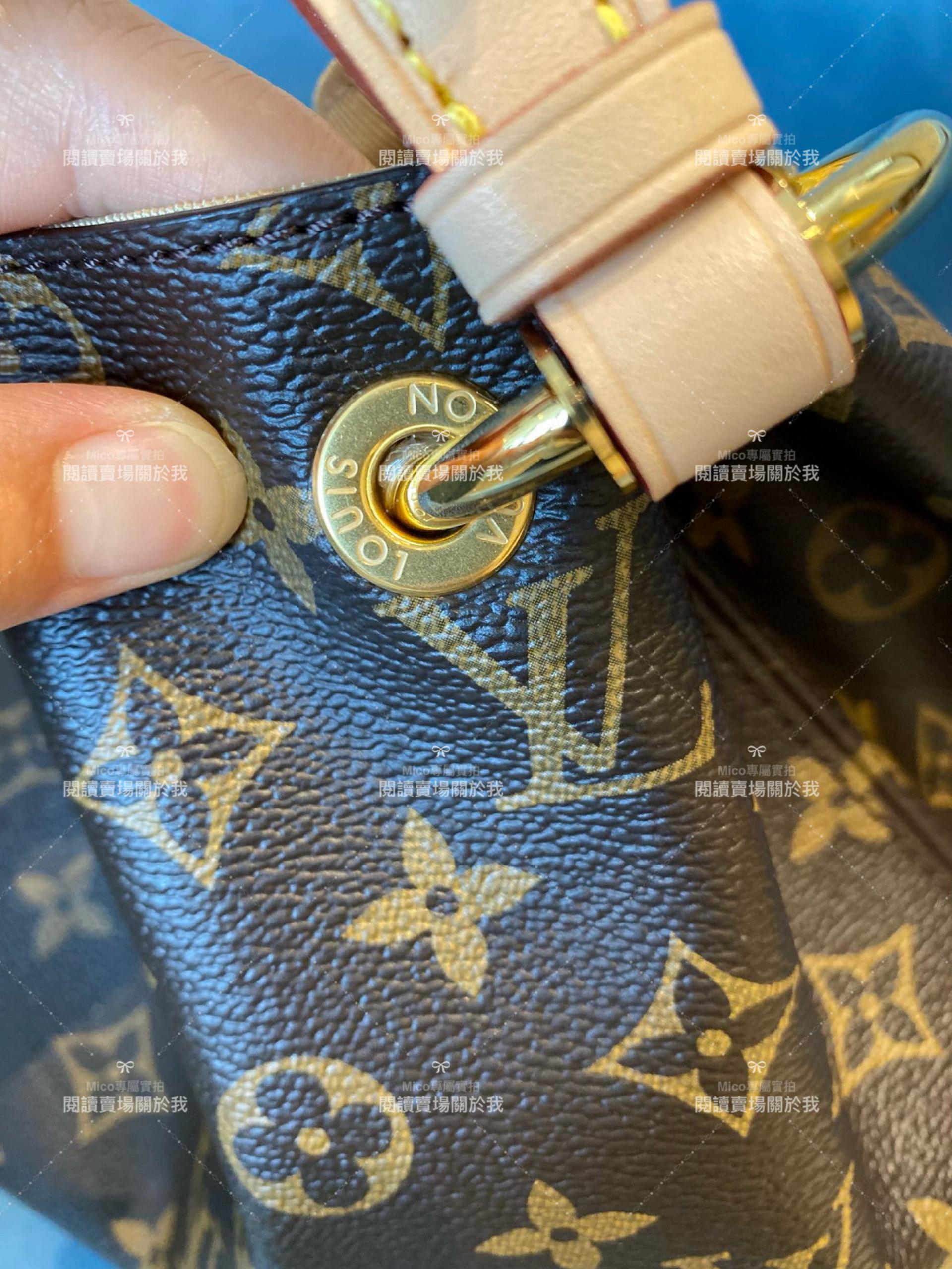 LV 經典 Monogram 帆布版 Graceful 小號手袋 購物袋 媽媽包 M43701 30cm