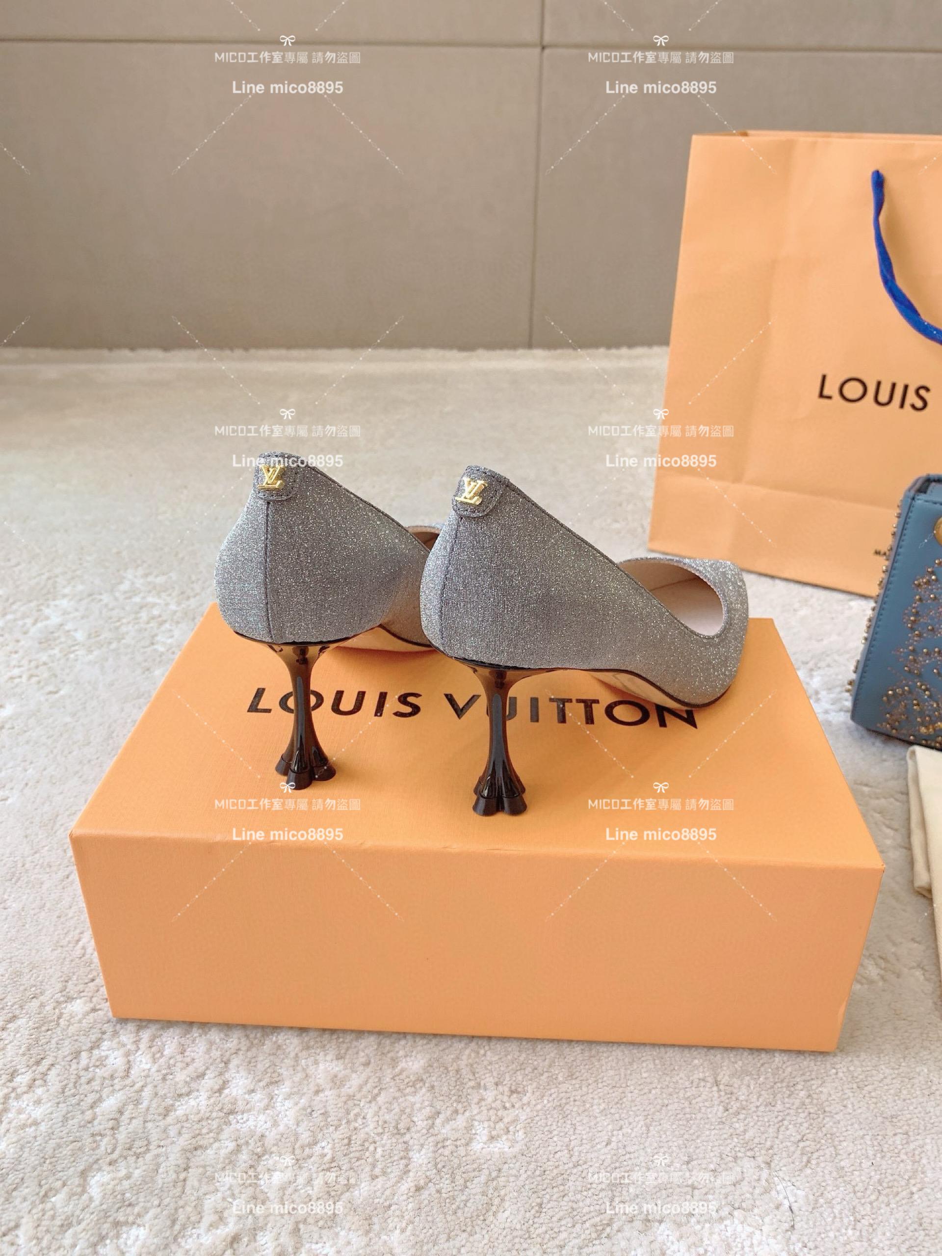 LV Blossom 黑色優雅極致系列尖頭高跟鞋 7.5cm 35-40