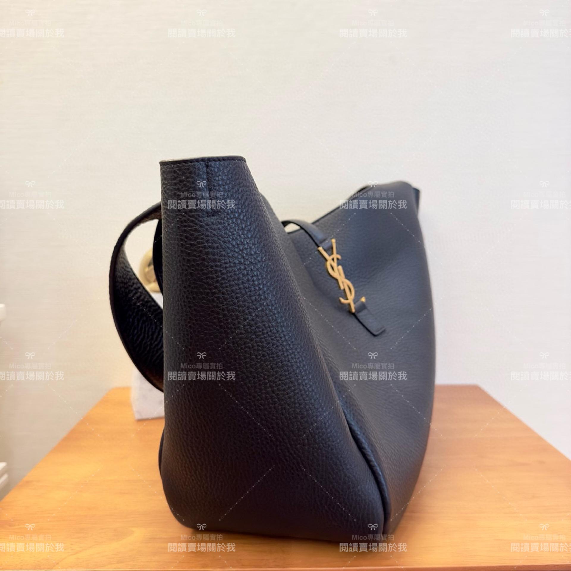 YSL 𝗦𝗮𝗶𝗻𝘁 𝗟𝗮𝘂𝗿𝗲𝗻𝘁 聖羅蘭 BEA Tote 柔軟鹿皮革托特包 尺寸：50*28*18cm