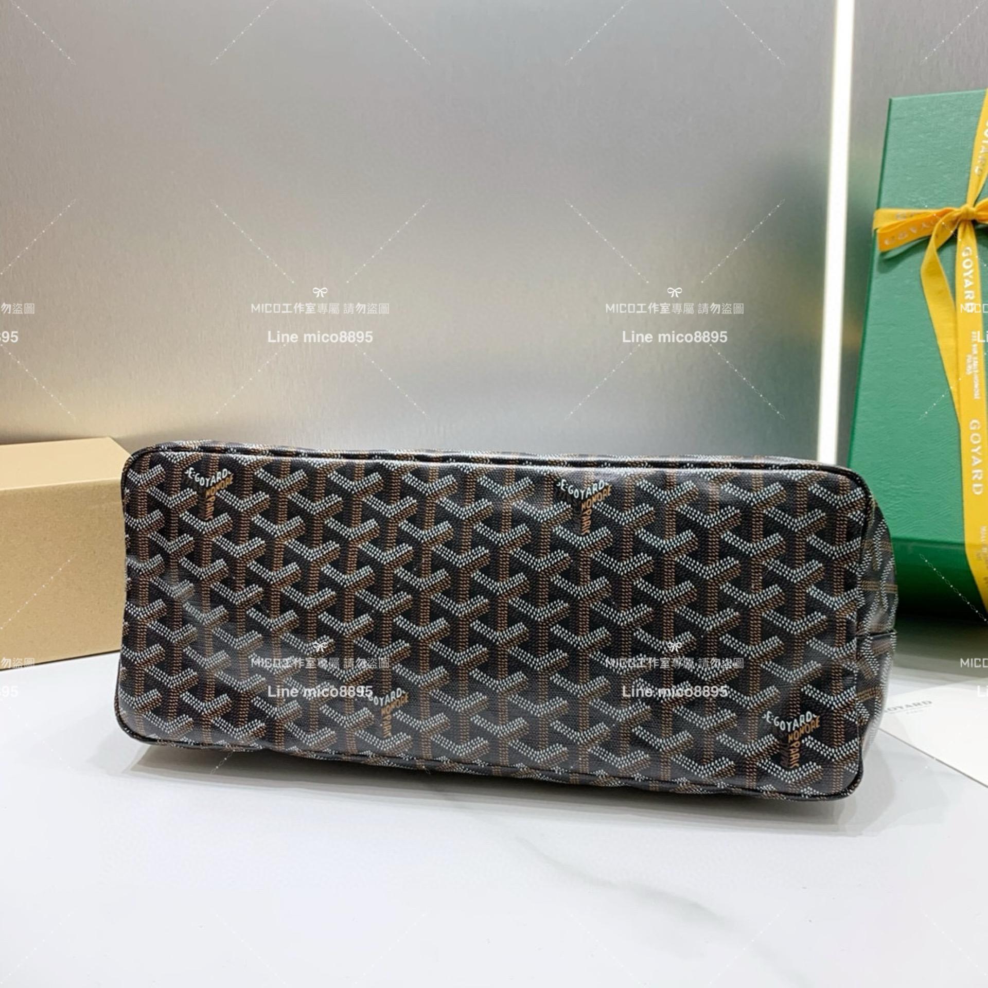 Goyard（戈雅）黑色 BOHEME HOBO 爆款腋下包 媽媽包/通勤包首選 42×27×15cm