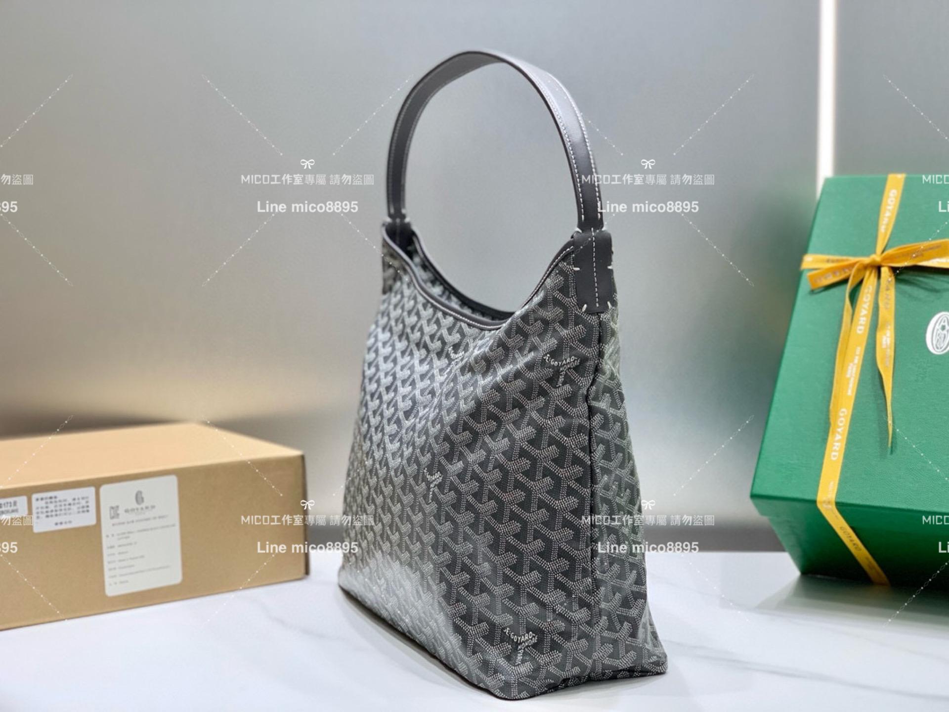 Goyard（戈雅）灰色 BOHEME HOBO 爆款腋下包 媽媽包/通勤包首選 42×27×15cm